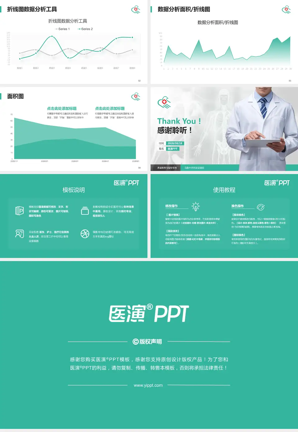 乌鲁木齐市友谊医院患者教育与指导PPT模板16:9格式幻灯片预览图7