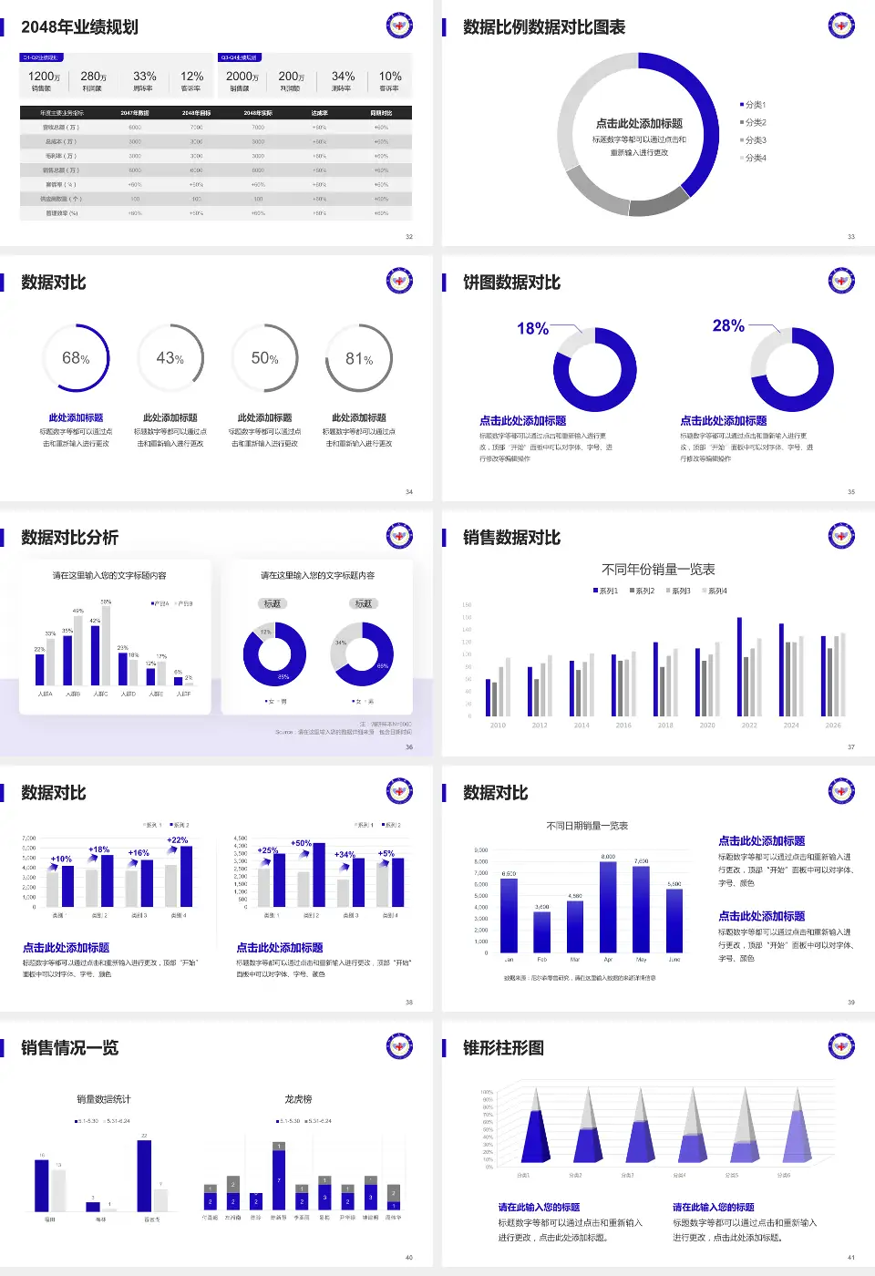 南和县医院科室介绍与推广PPT模板16:9格式幻灯片预览图5