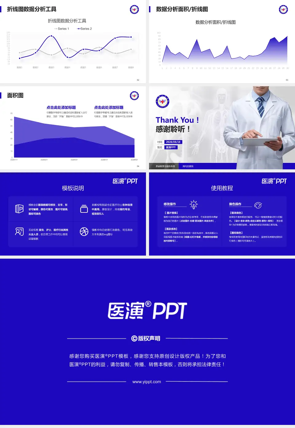 南和县医院患者教育与指导PPT模板16:9格式幻灯片预览图7