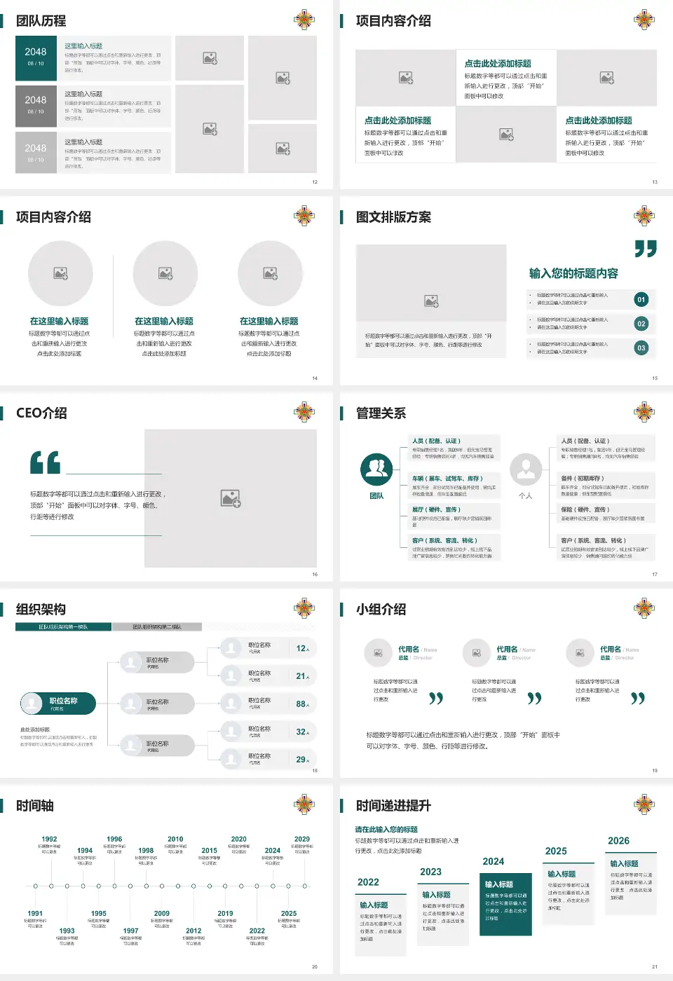 台北荣民总医院医院管理报告PPT模板16:9格式幻灯片预览图3