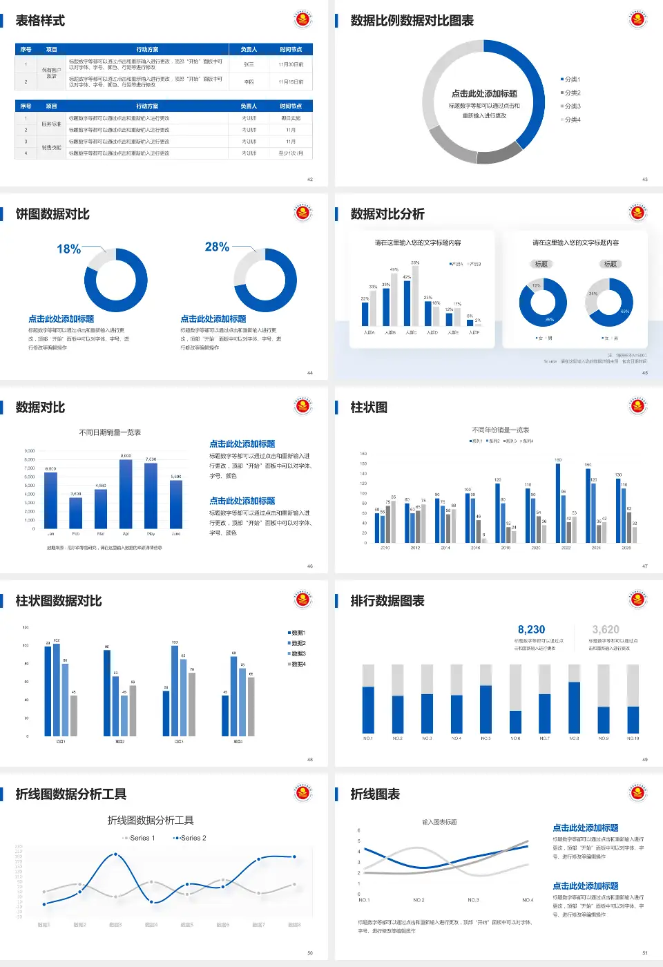 青海省妇女儿童医院医院简介/日常通用PPT模板16:9格式幻灯片预览图6