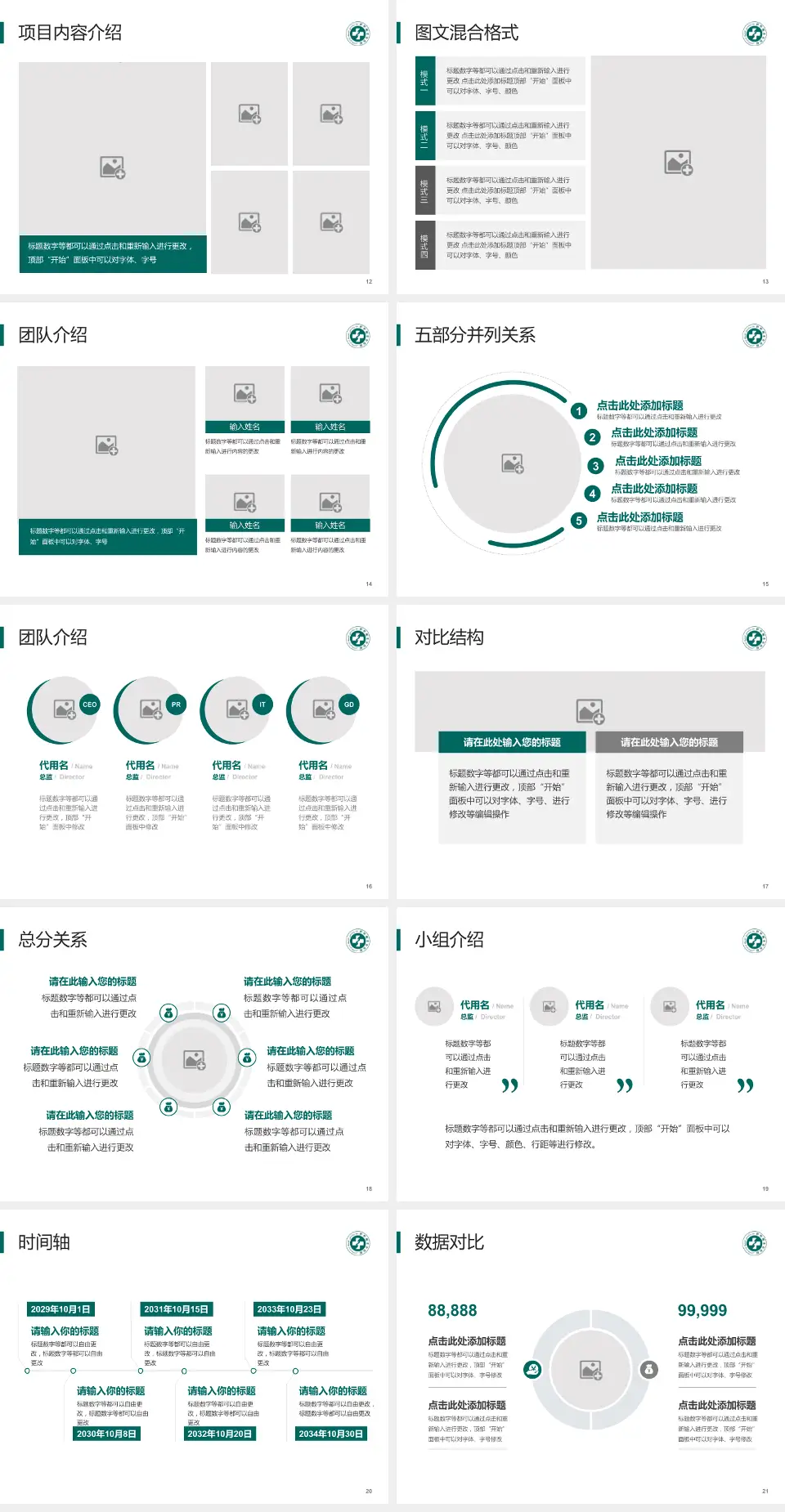 伊犁州奎屯医院医疗知识普及PPT模板4:3格式幻灯片预览图3