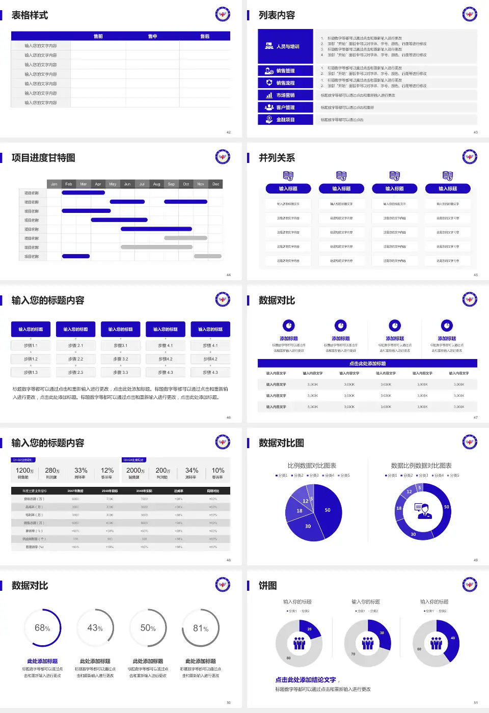 南和县医院医疗行业比赛专用PPT模板16:9格式幻灯片预览图6