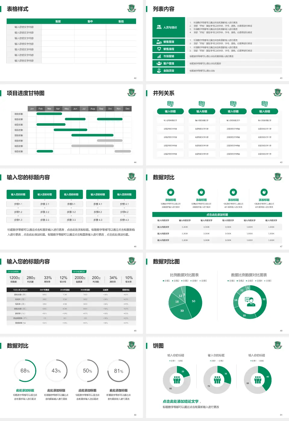 香港玛嘉烈医院医疗行业比赛专用PPT模板16:9格式幻灯片预览图6