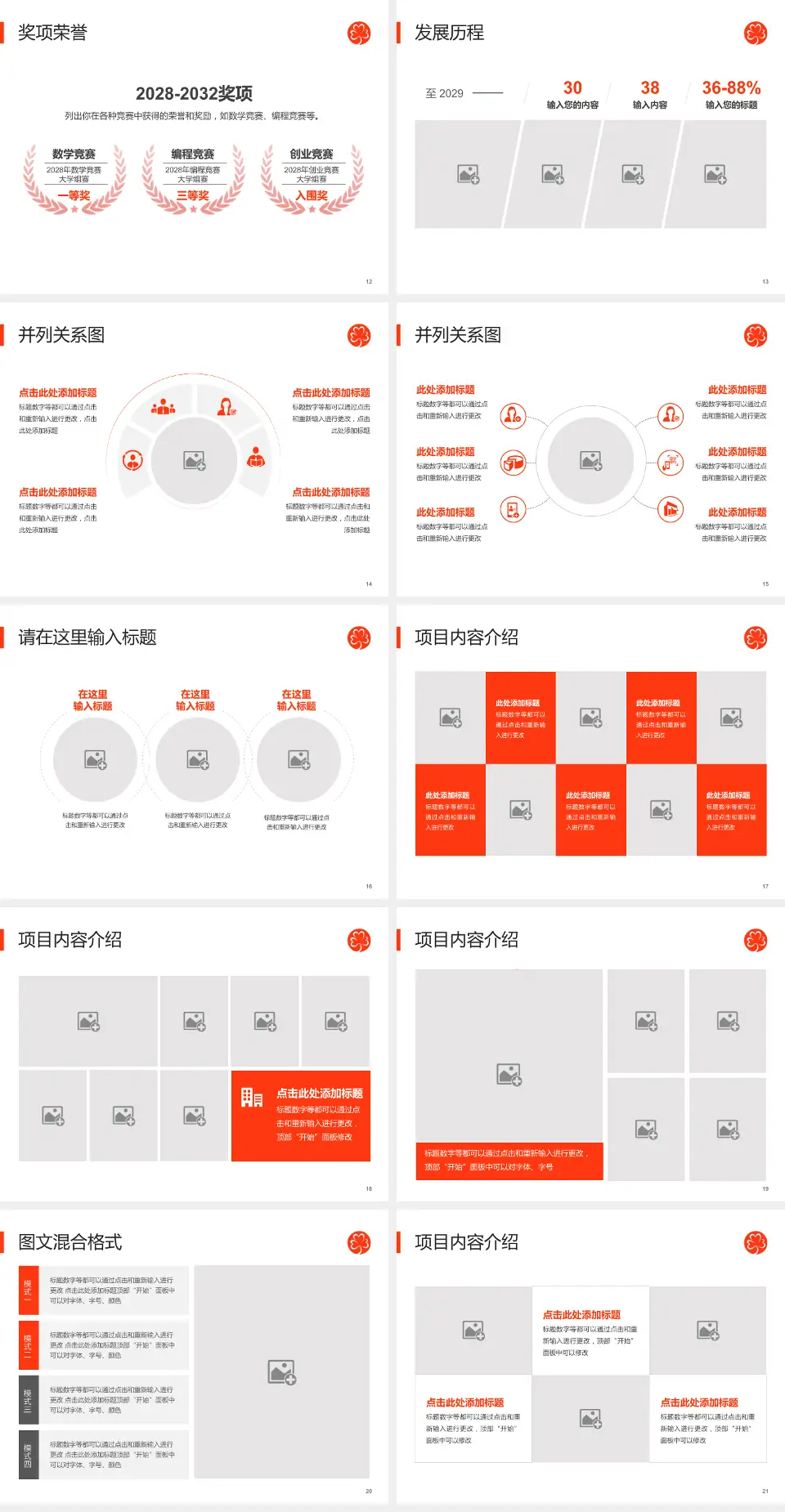 玛丽医院护理专业职业生涯规划PPT模板4:3格式幻灯片预览图3