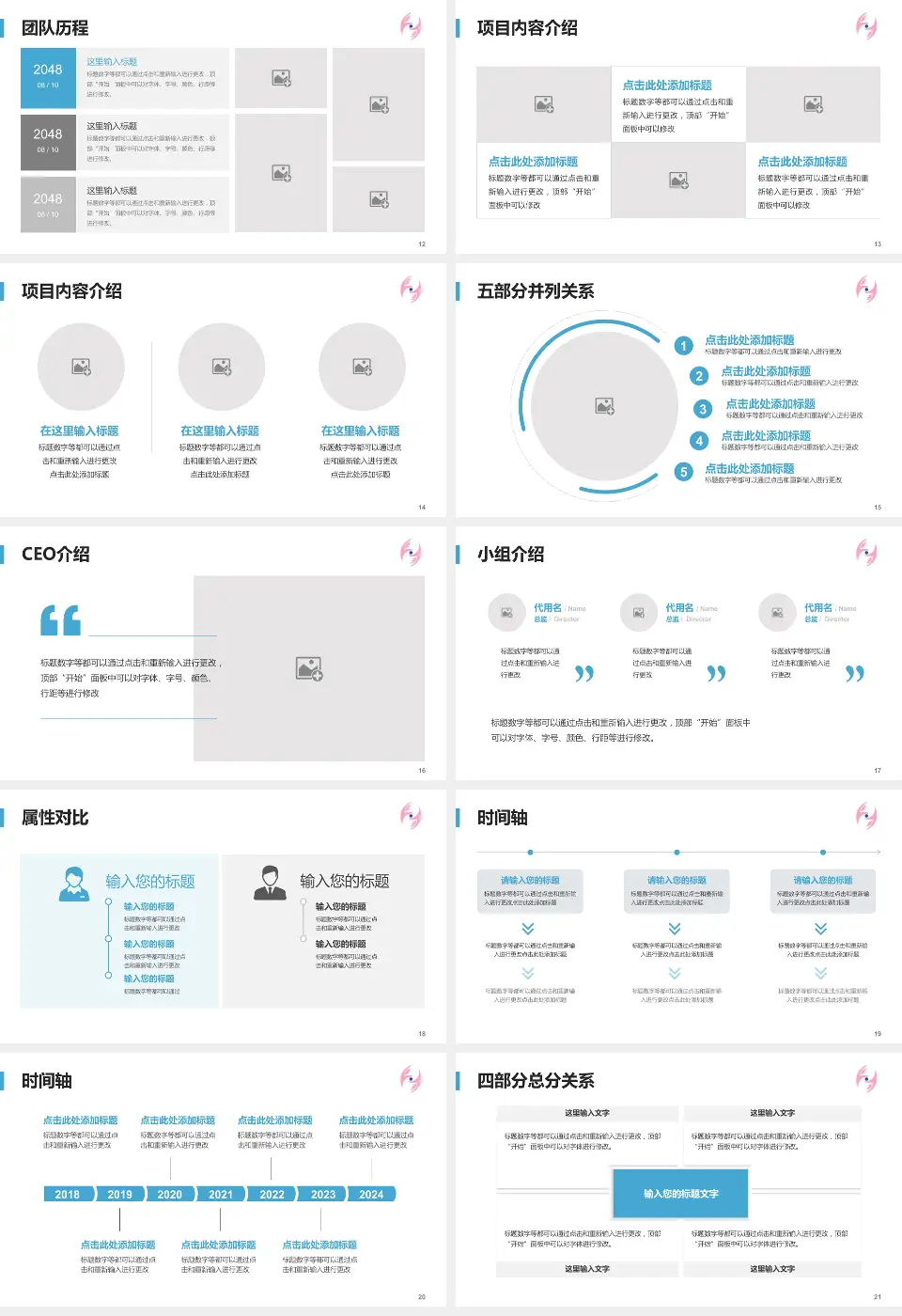 香港屯门医院科研成果展示PPT模板16:9格式幻灯片预览图3