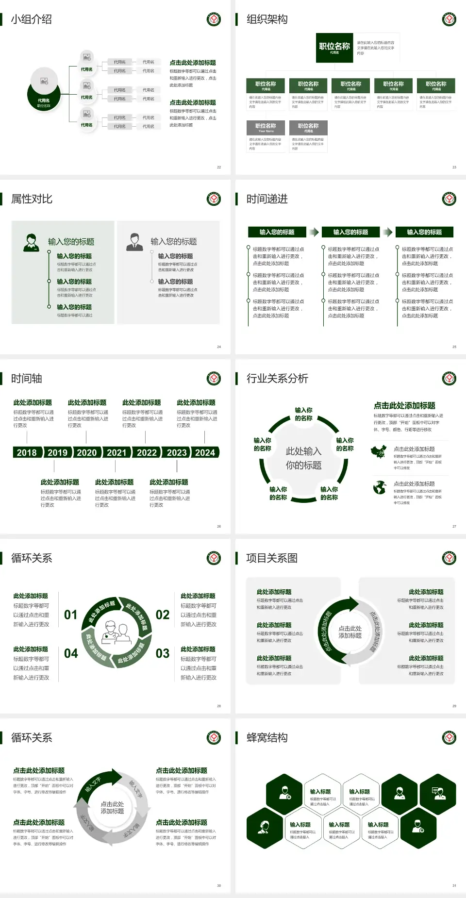 青海省交通医院品管圈PDCA演示专用PPT模板4:3格式幻灯片预览图4