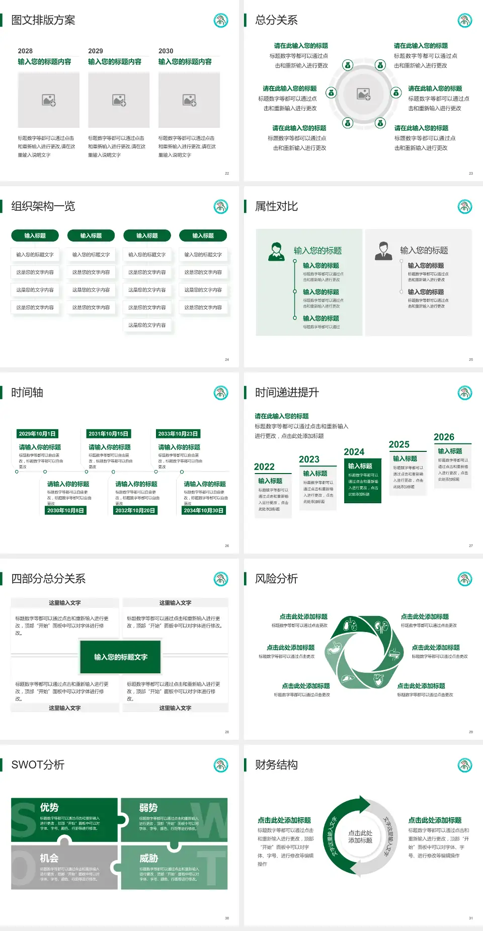 河南蒙古族自治县人民医院护理专业职业生涯规划PPT模板4:3格式幻灯片预览图4