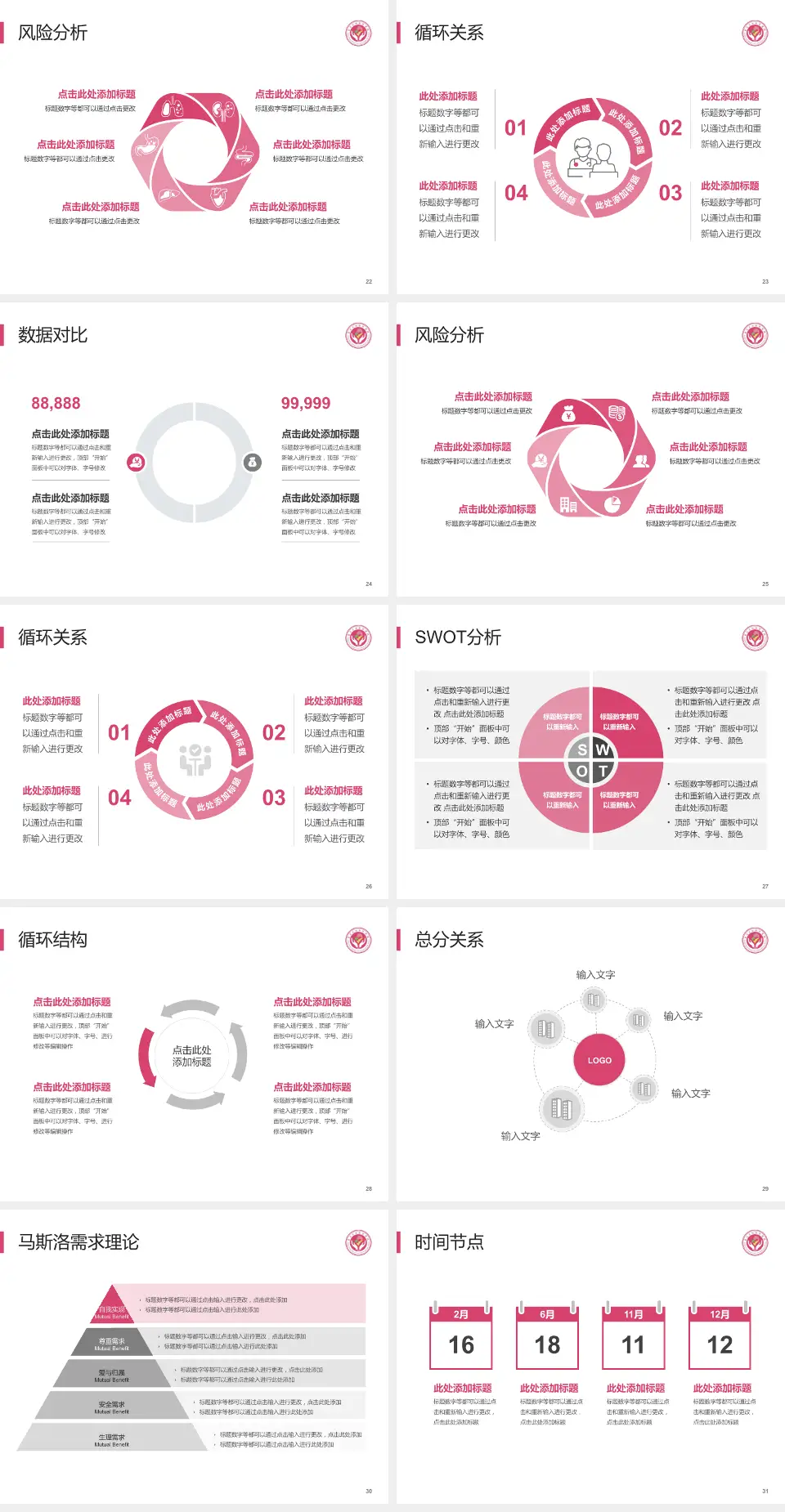定西市安定区妇幼保健院科研成果展示PPT模板4:3格式幻灯片预览图4