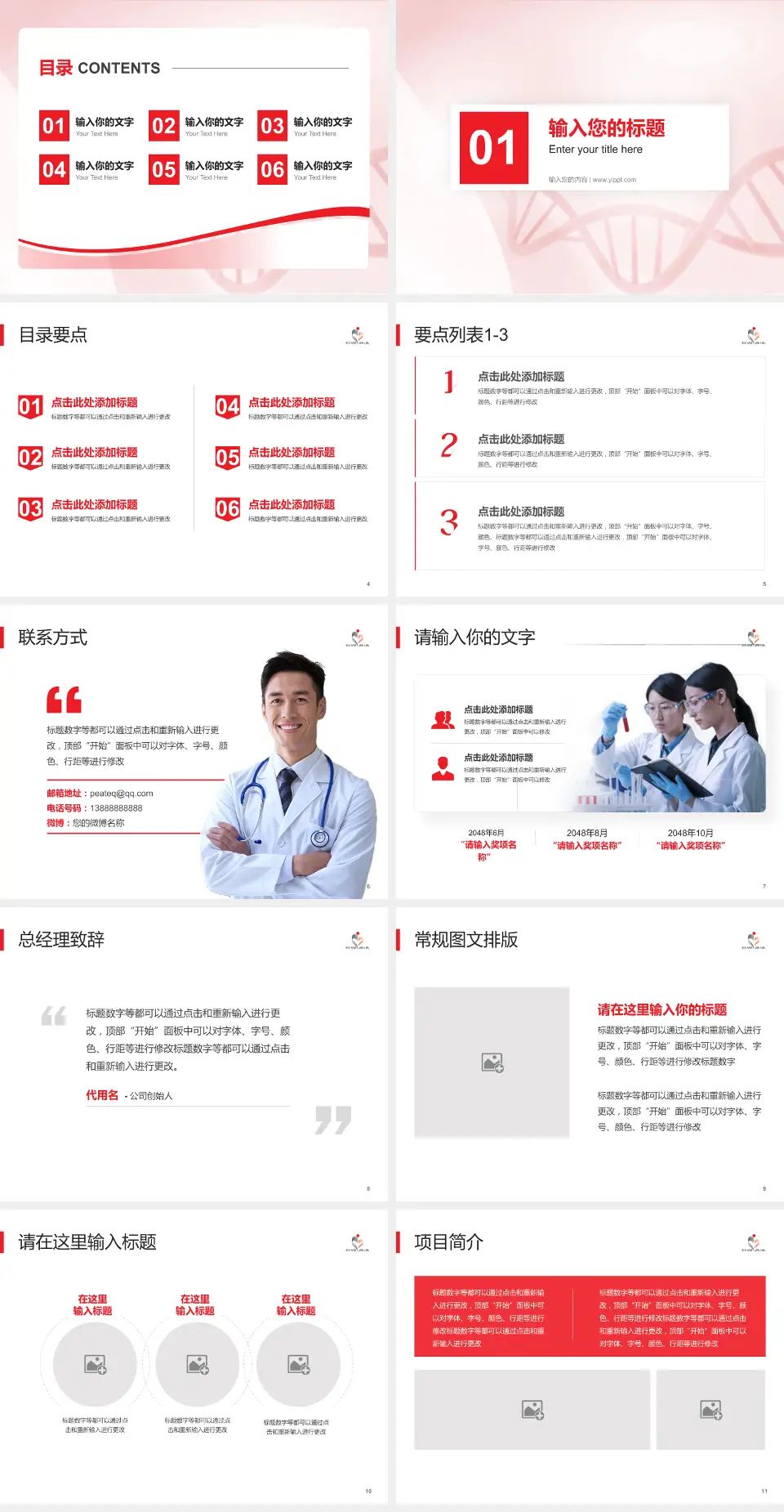 東區尤德夫人那打素醫院项目申请与汇报PPT模板4:3格式幻灯片预览图2