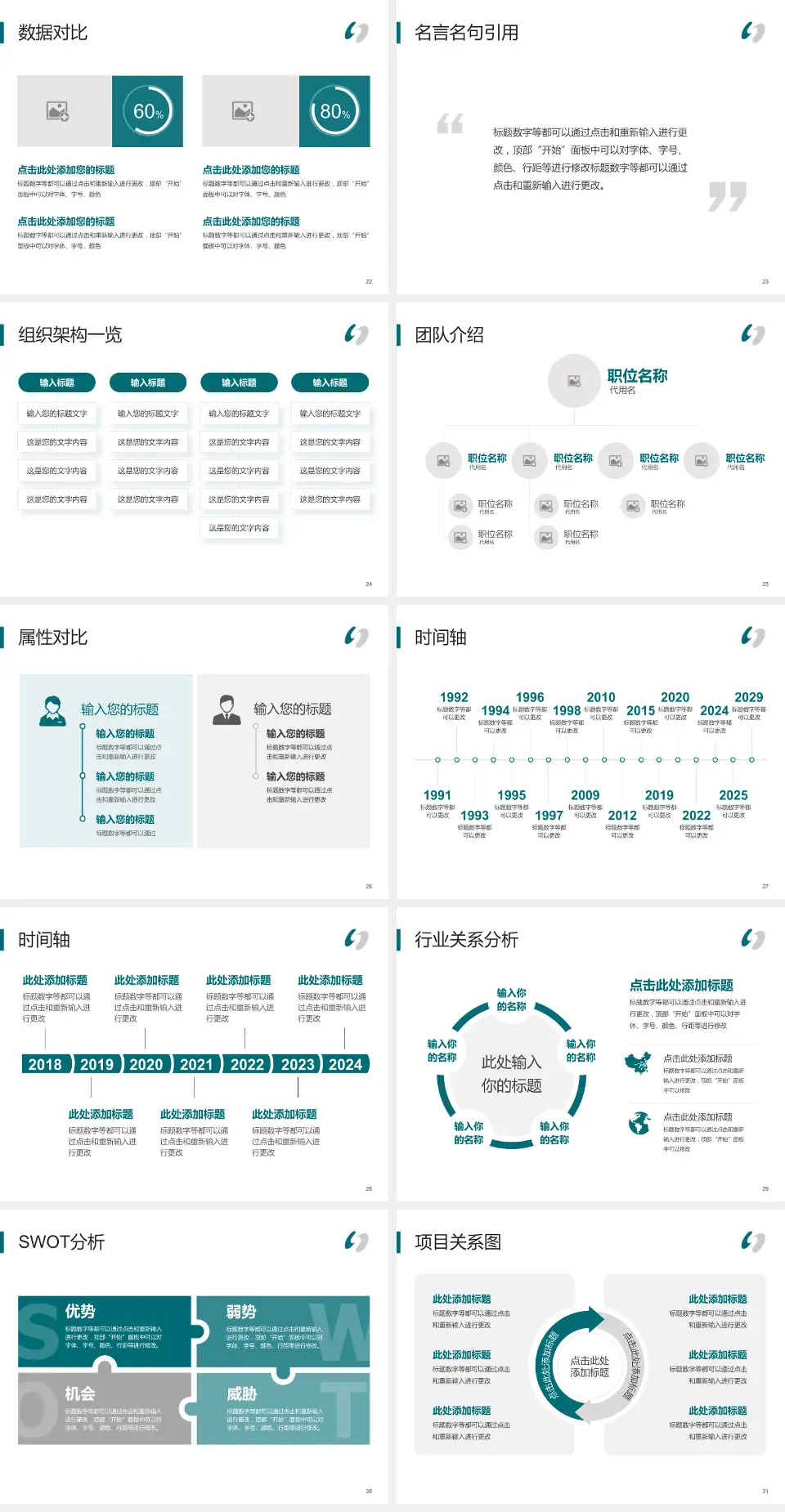 乌鲁木齐市口腔医院医院简介/日常通用PPT模板4:3格式幻灯片预览图4