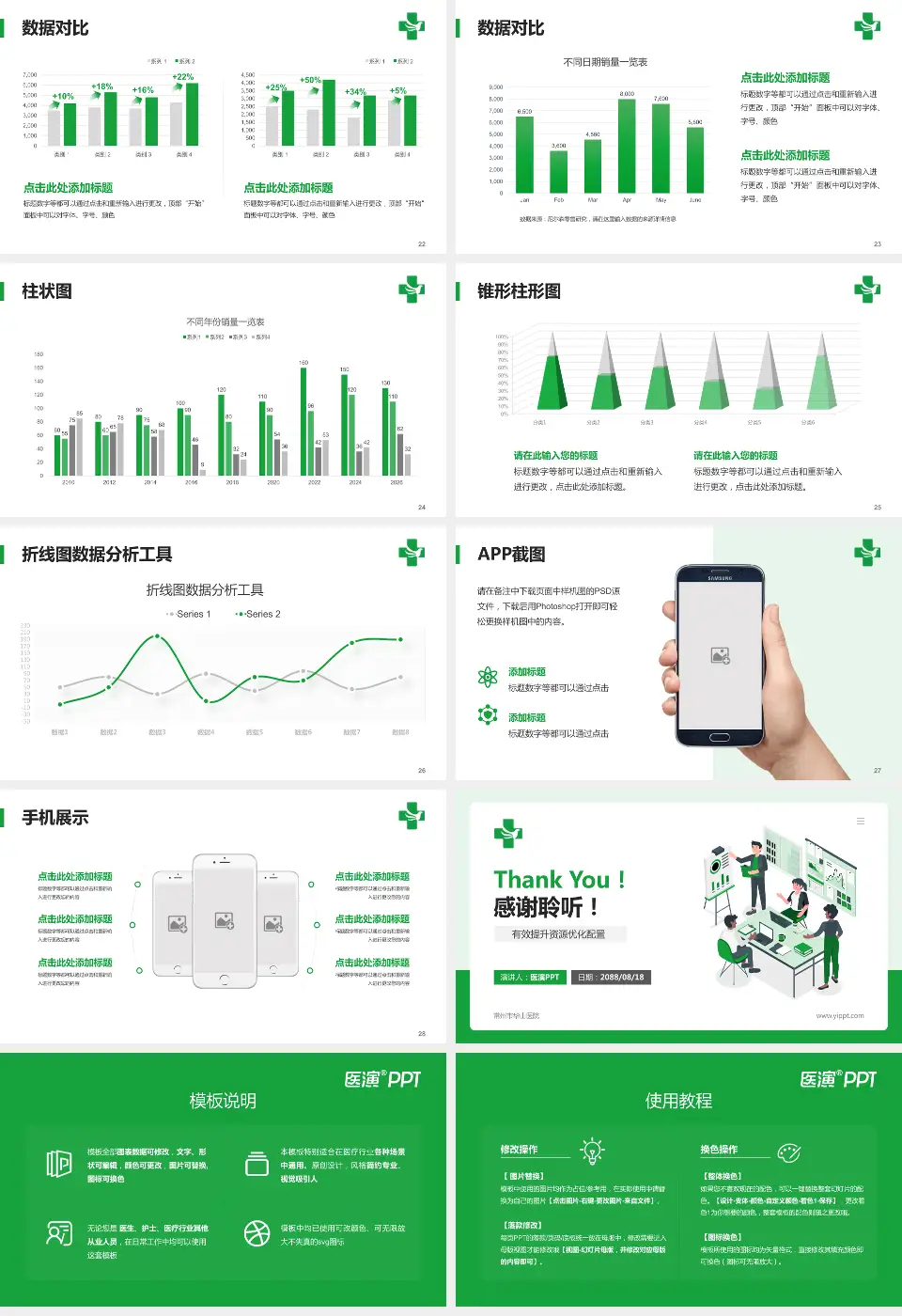 常州市华山医院财务与预算报告PPT模板16:9格式幻灯片预览图4