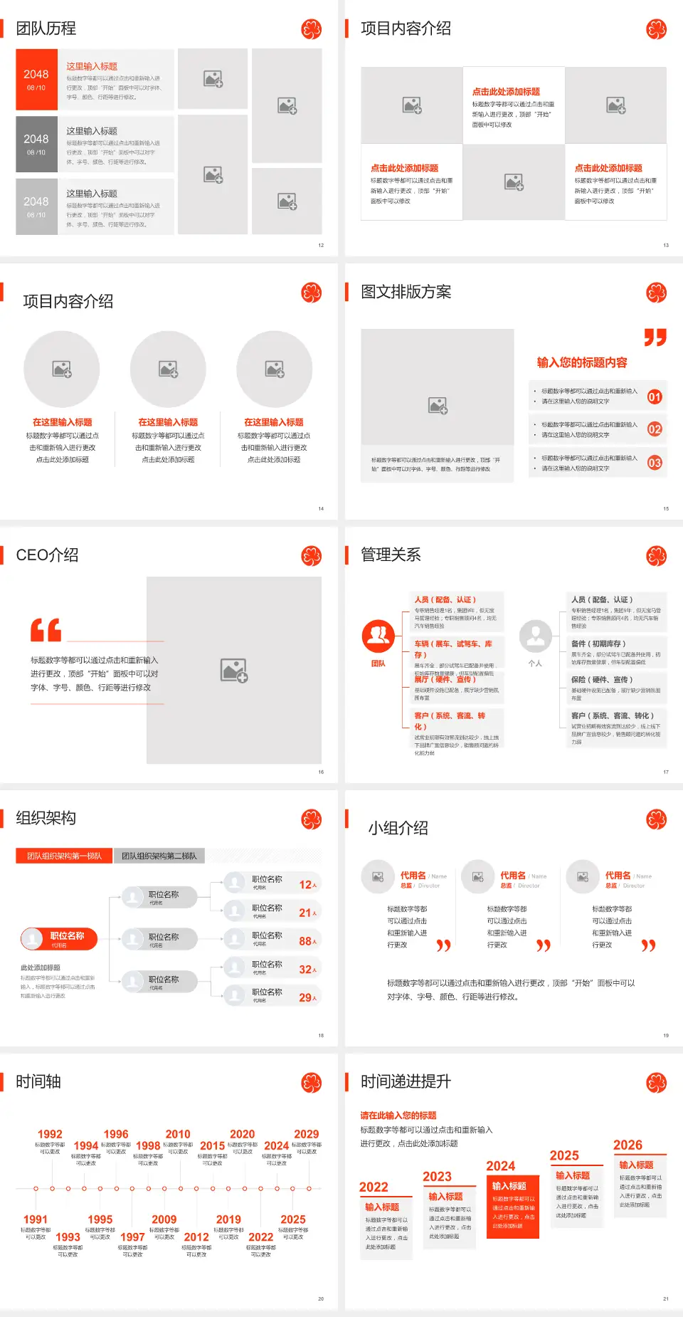 玛丽医院医院管理报告PPT模板4:3格式幻灯片预览图3
