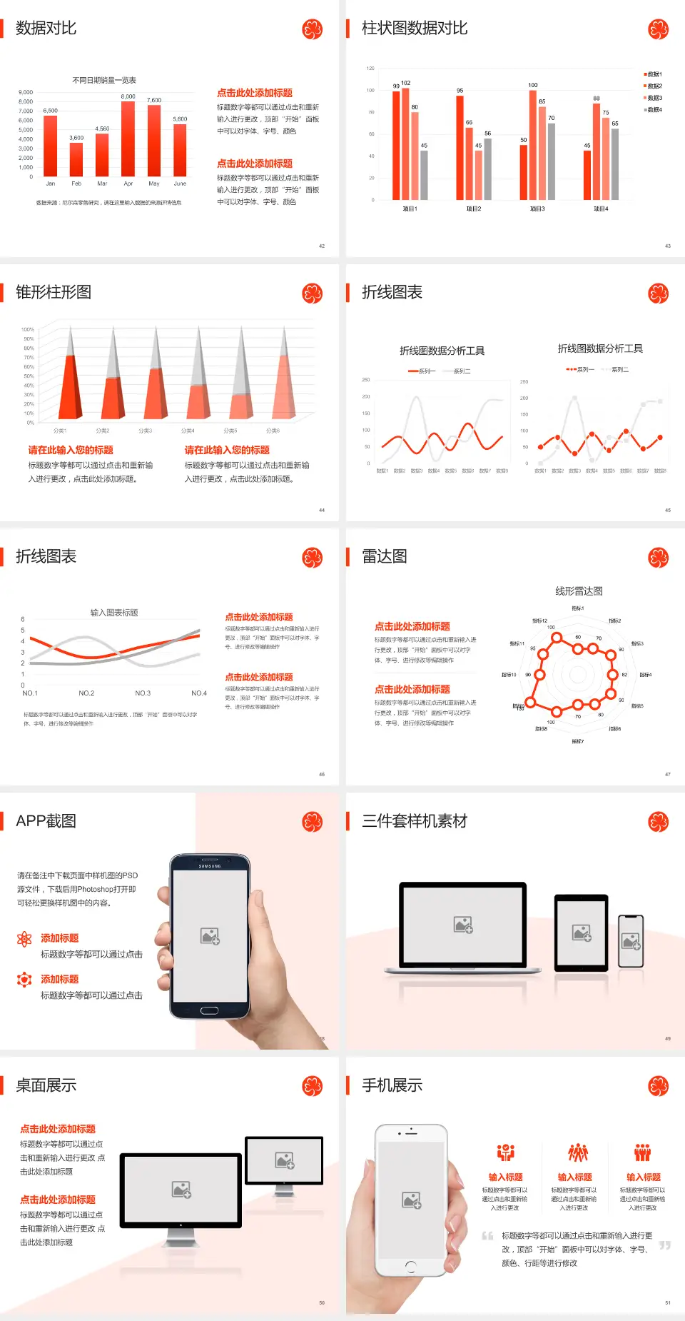 玛丽医院医院管理报告PPT模板4:3格式幻灯片预览图6