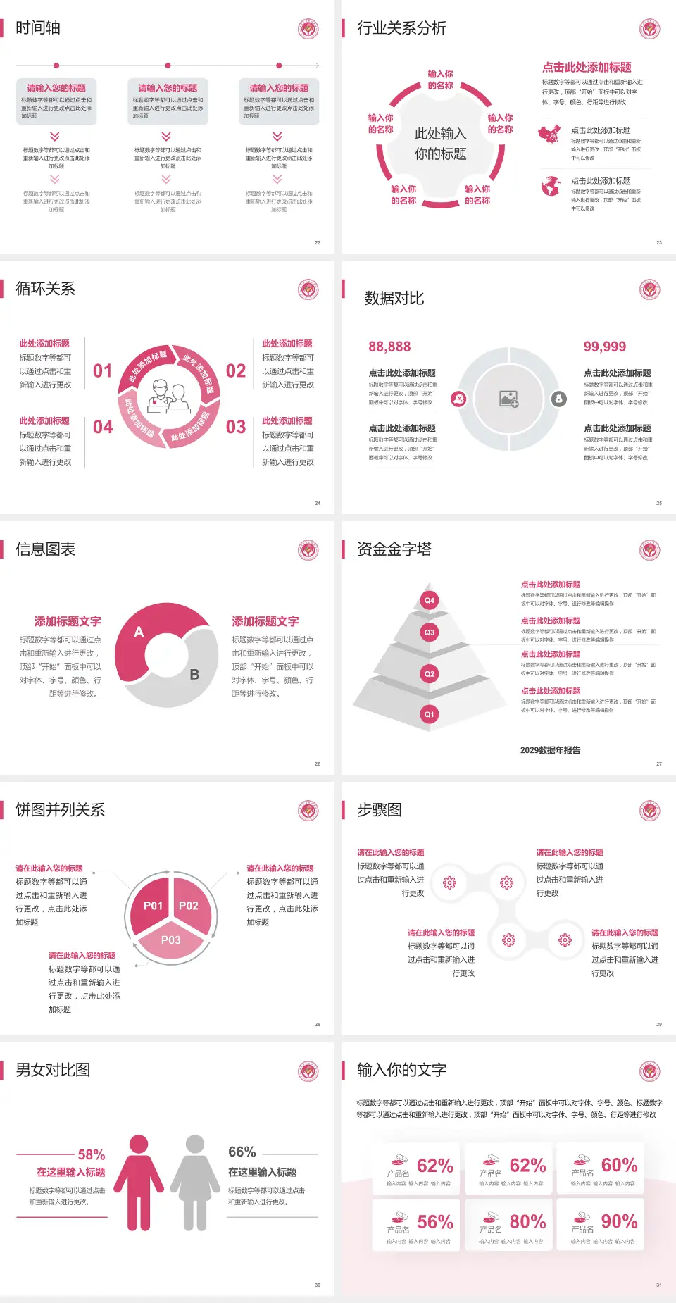 定西市安定区妇幼保健院医院管理报告PPT模板4:3格式幻灯片预览图4