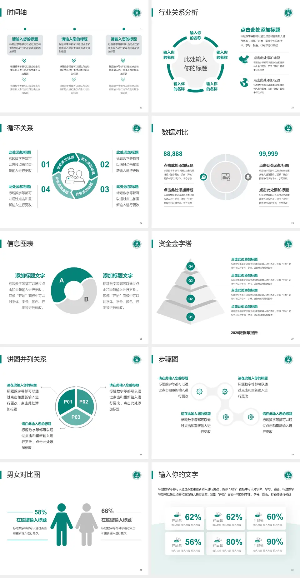 喀什地区维吾尔医医院医院管理报告PPT模板4:3格式幻灯片预览图4