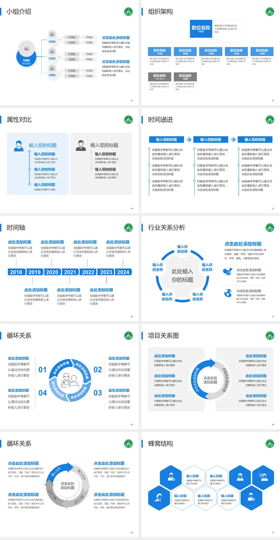 克州人民医院品管圈PDCA演示专用PPT模板4:3格式幻灯片预览图4