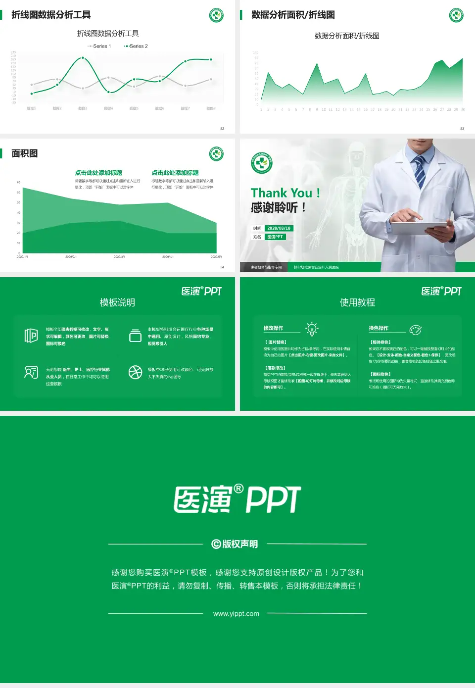 博尔塔拉蒙古自治州人民医院患者教育与指导PPT模板16:9格式幻灯片预览图7