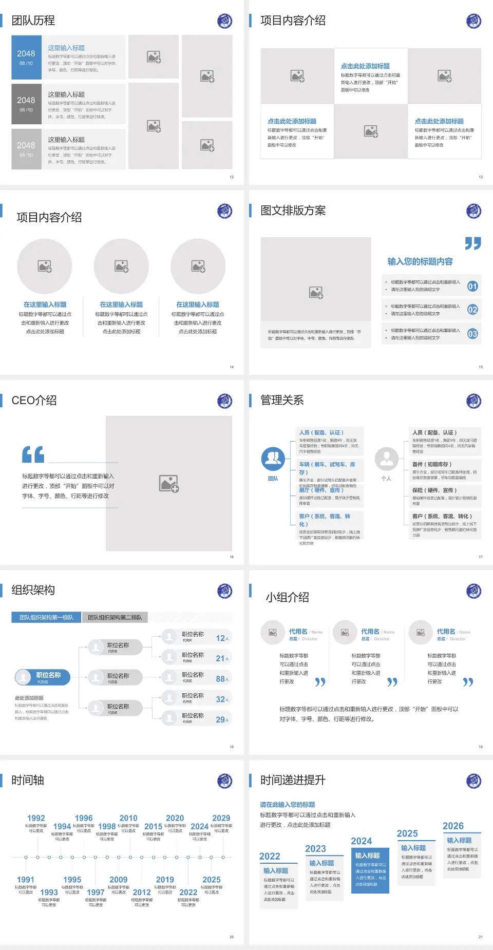新疆医科大学第一附属医院医院管理报告PPT模板4:3格式幻灯片预览图3