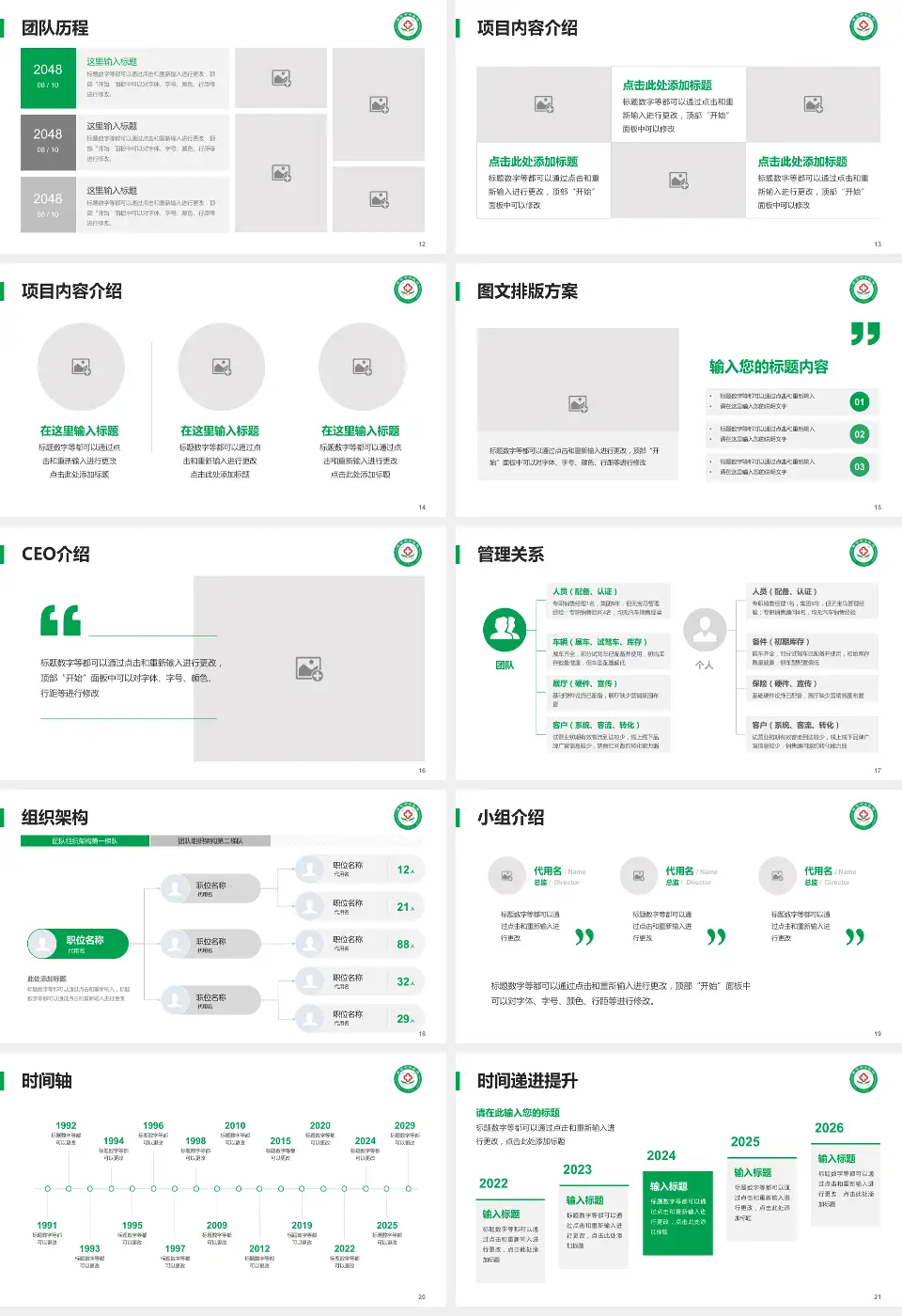 南宫市中医院医院管理报告PPT模板16:9格式幻灯片预览图3