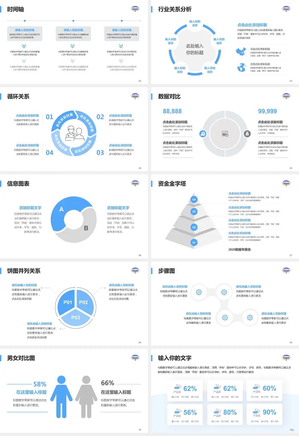 青海省藏医院医院管理报告PPT模板16:9格式幻灯片预览图4