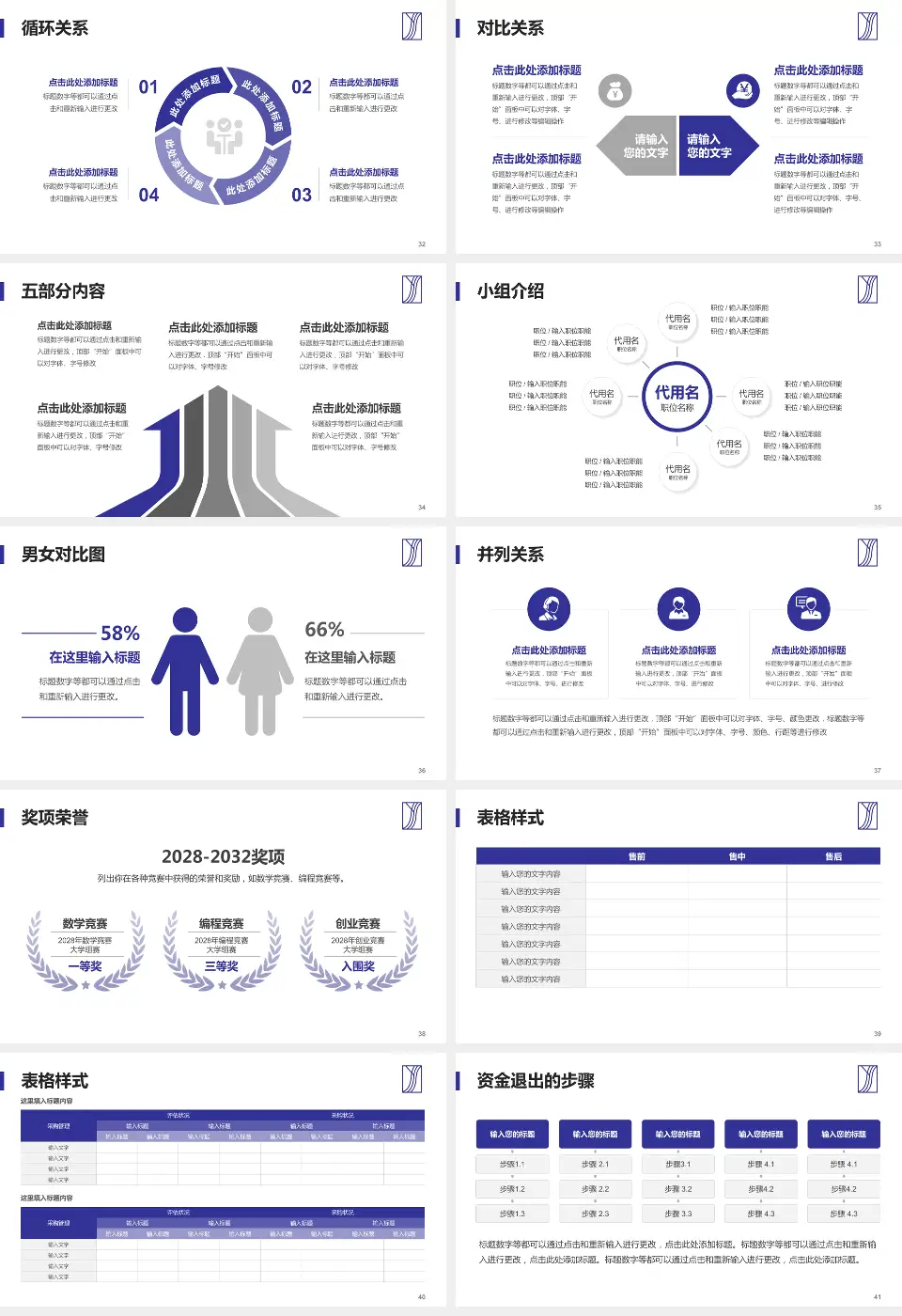 和信医院医院简介/日常通用PPT模板16:9格式幻灯片预览图5