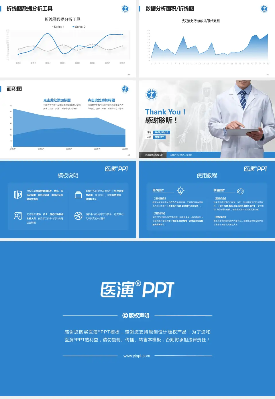 乌鲁木齐市第四人民医院患者教育与指导PPT模板16:9格式幻灯片预览图7