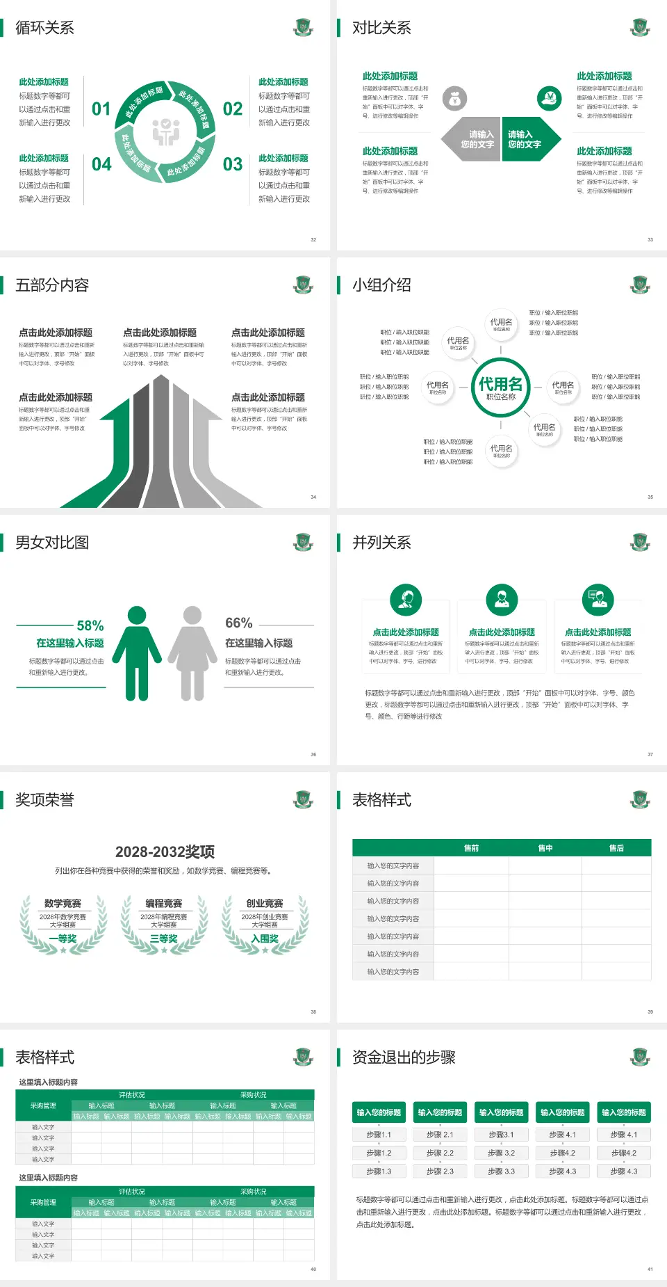 香港玛嘉烈医院医院简介/日常通用PPT模板4:3格式幻灯片预览图5