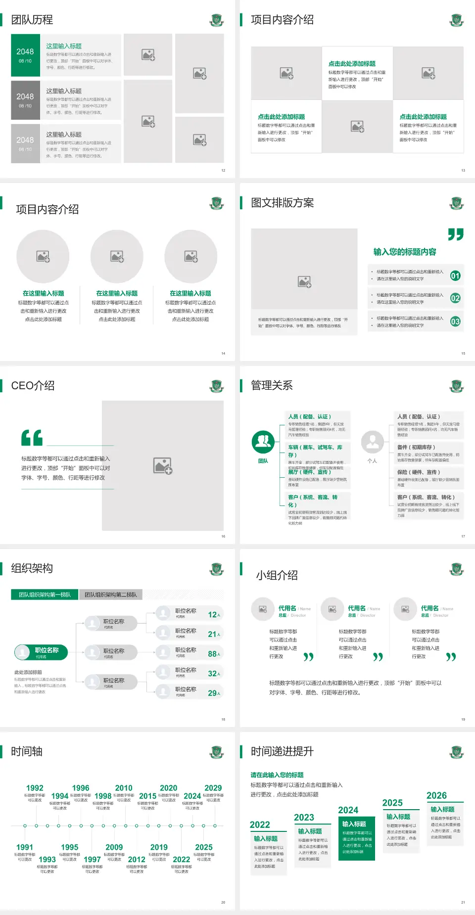 香港玛嘉烈医院医院管理报告PPT模板4:3格式幻灯片预览图3