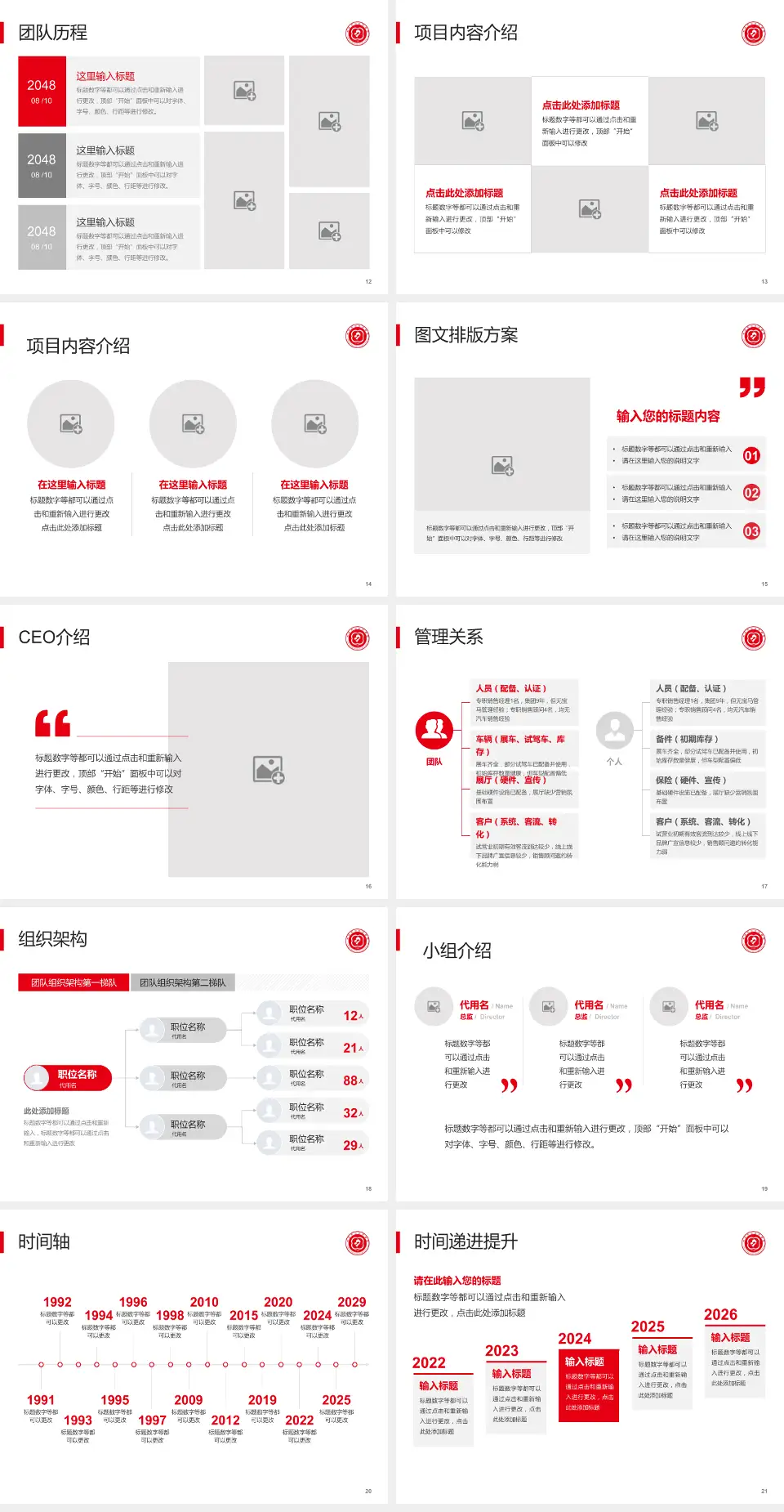 南宫市妇幼保健院医院管理报告PPT模板4:3格式幻灯片预览图3
