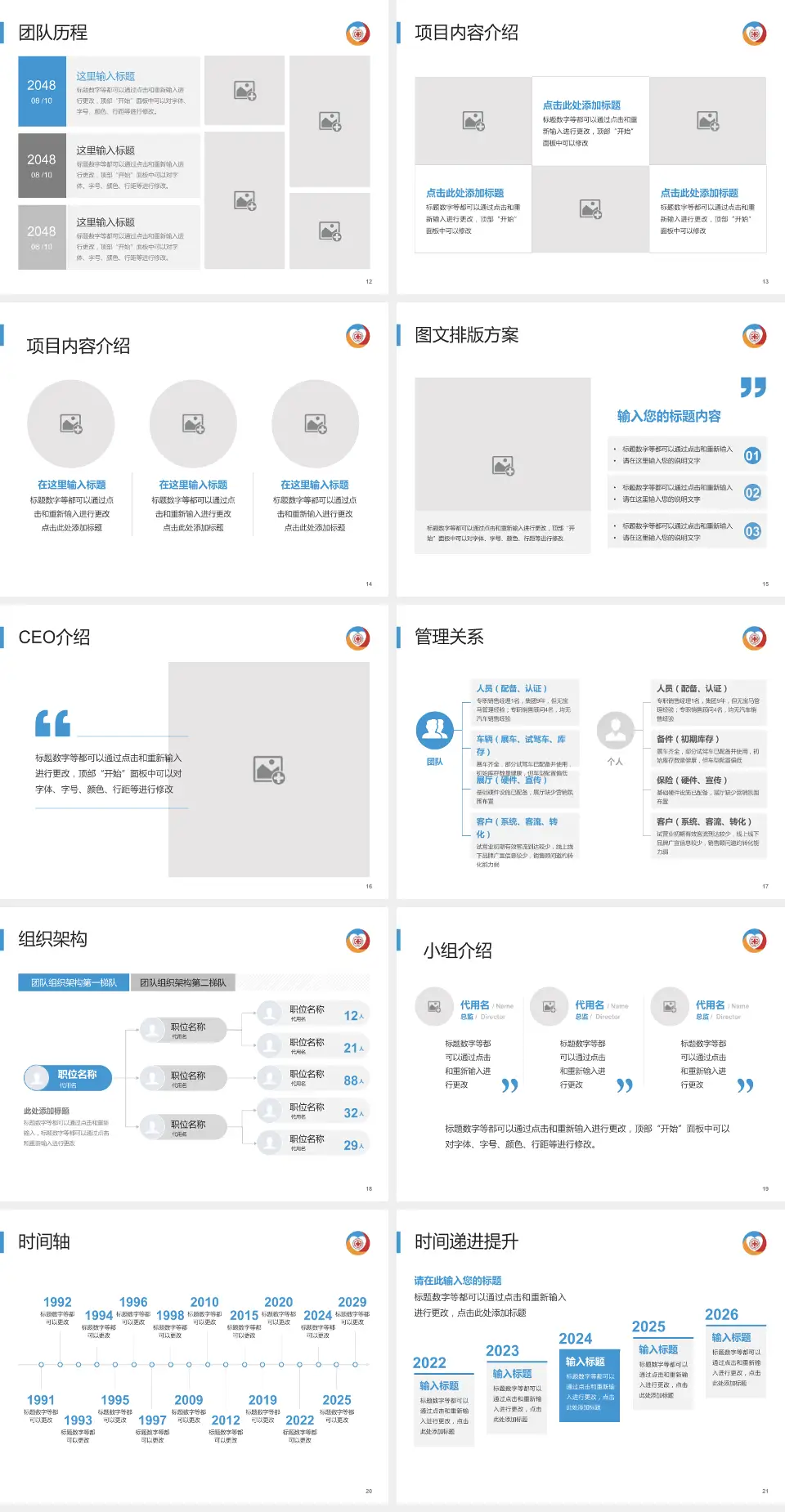 新疆心脑血管病医院医院管理报告PPT模板4:3格式幻灯片预览图3