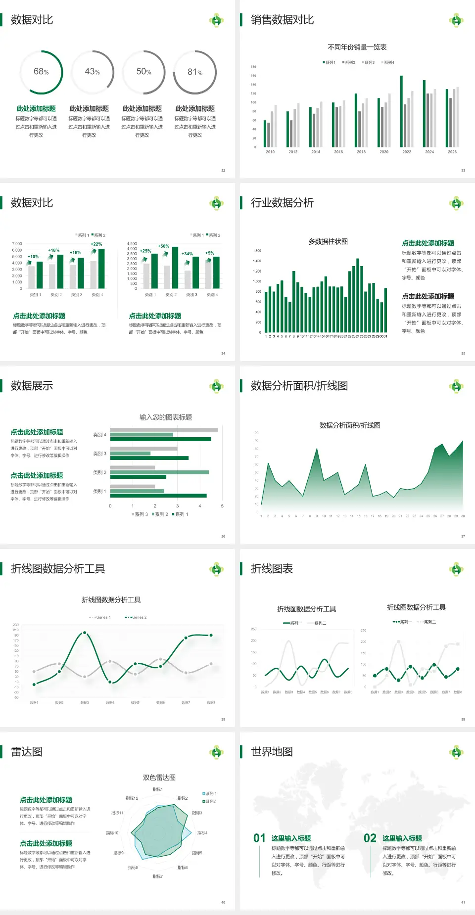 互助县人民医院会议与研讨会PPT模板4:3格式幻灯片预览图5