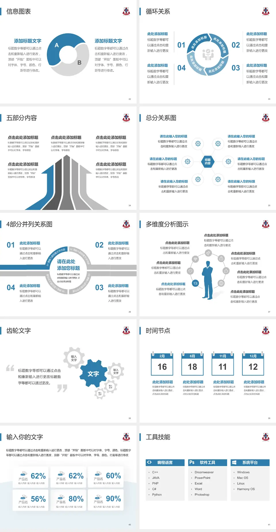广华医院护理专业职业生涯规划PPT模板4:3格式幻灯片预览图5