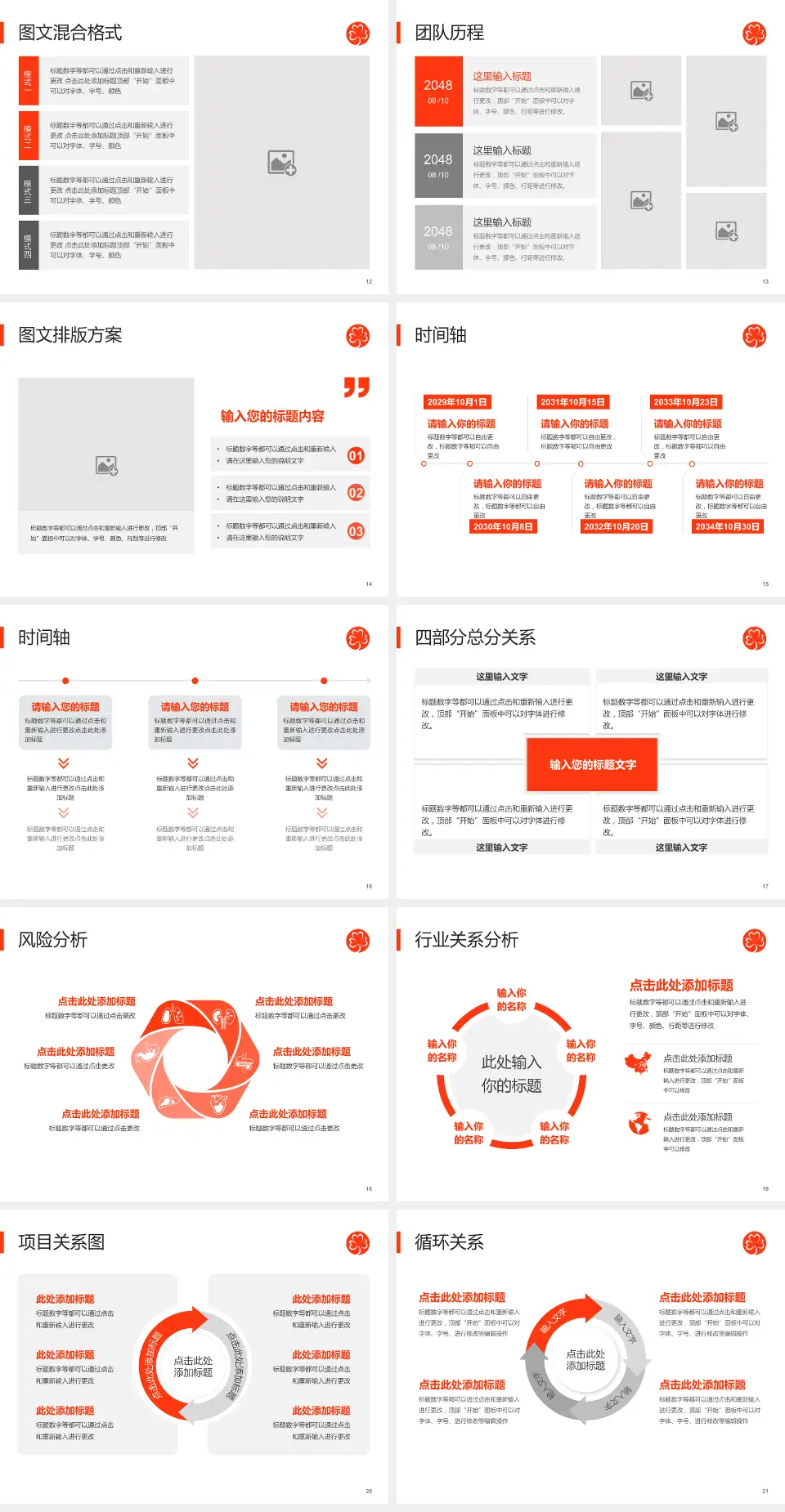玛丽医院项目申请与汇报PPT模板4:3格式幻灯片预览图3