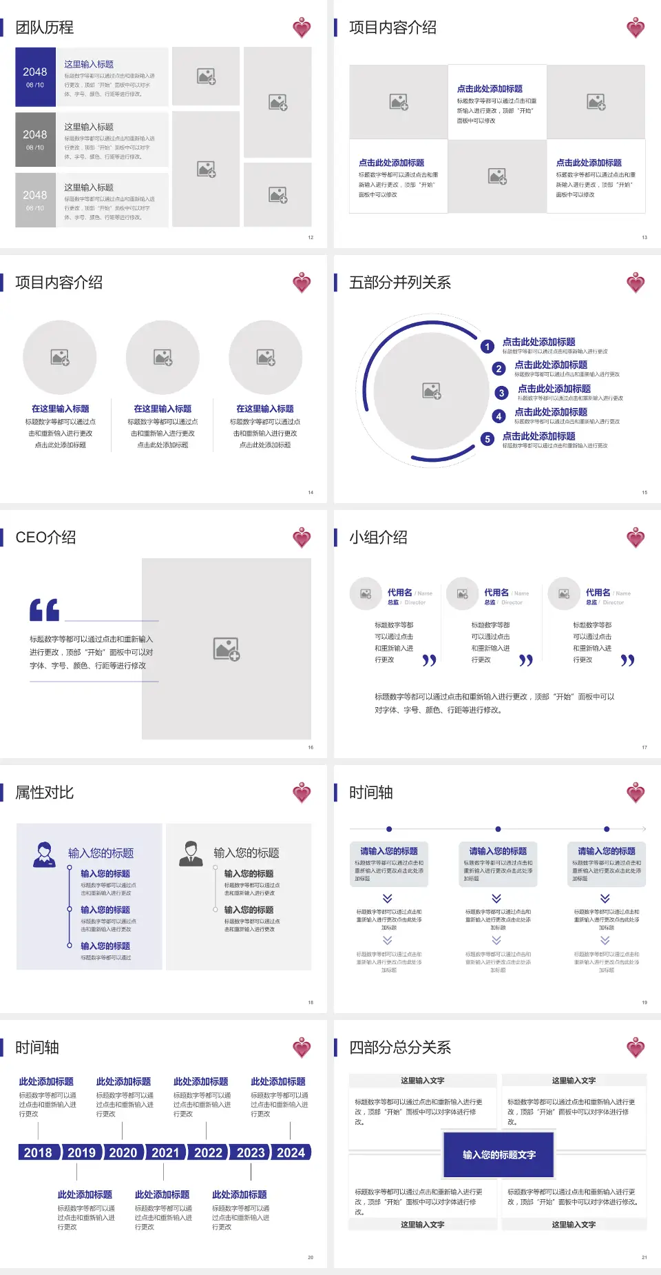 伊利沙伯医院科研成果展示PPT模板4:3格式幻灯片预览图3