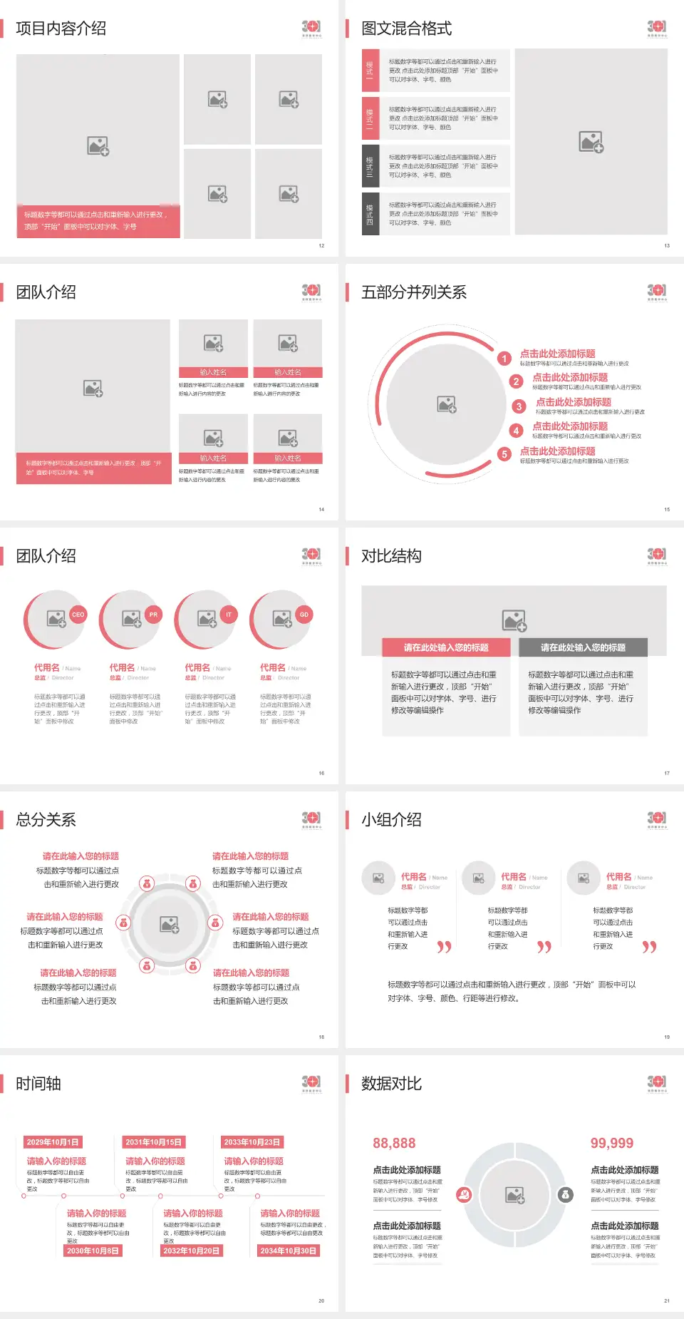 中国人民解放军第四医院医疗知识普及PPT模板4:3格式幻灯片预览图3