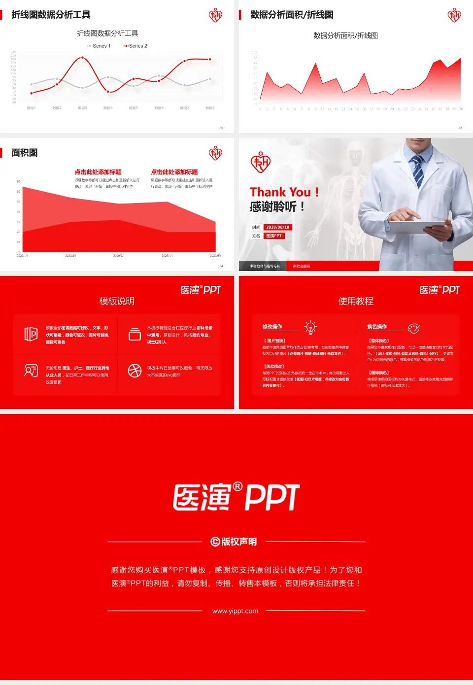 律敦治医院患者教育与指导PPT模板16:9格式幻灯片预览图7