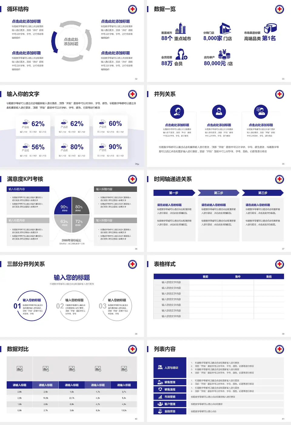 青海红十字医院患者教育与指导PPT模板16:9格式幻灯片预览图5