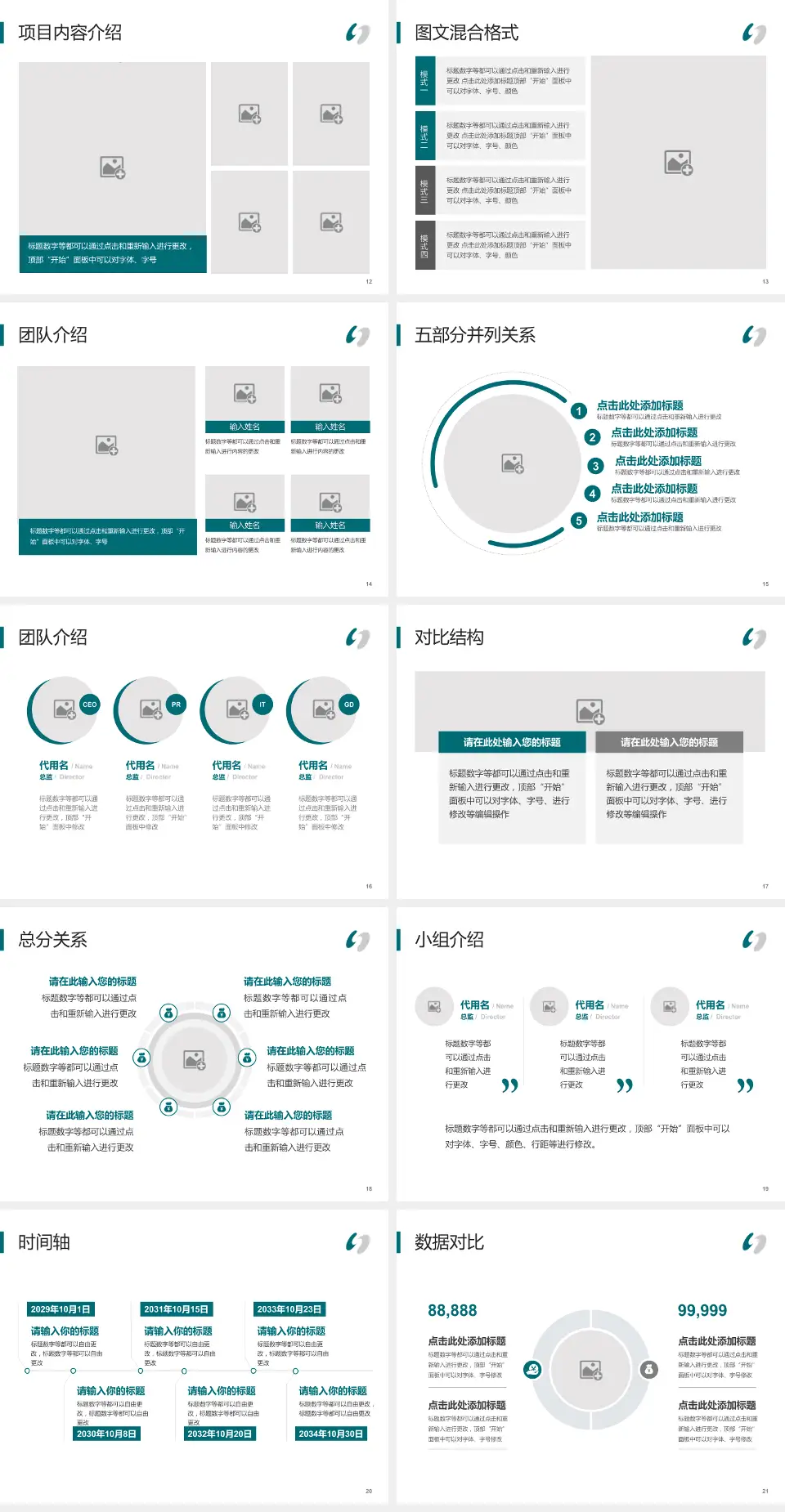 乌鲁木齐市口腔医院医疗知识普及PPT模板4:3格式幻灯片预览图3