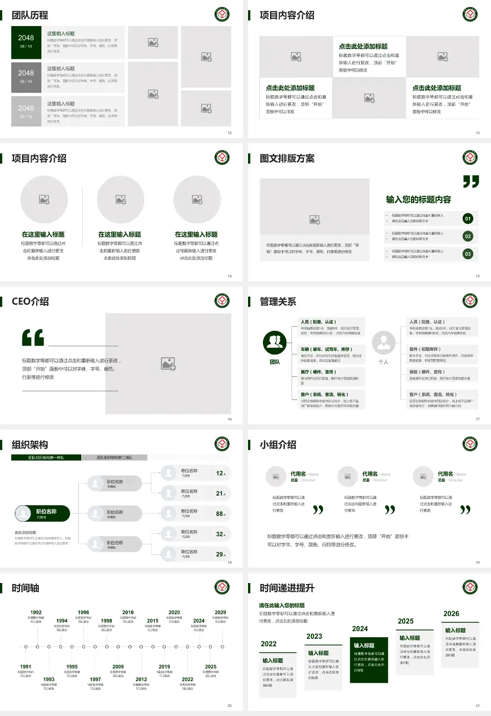 青海省交通医院医院管理报告PPT模板16:9格式幻灯片预览图3