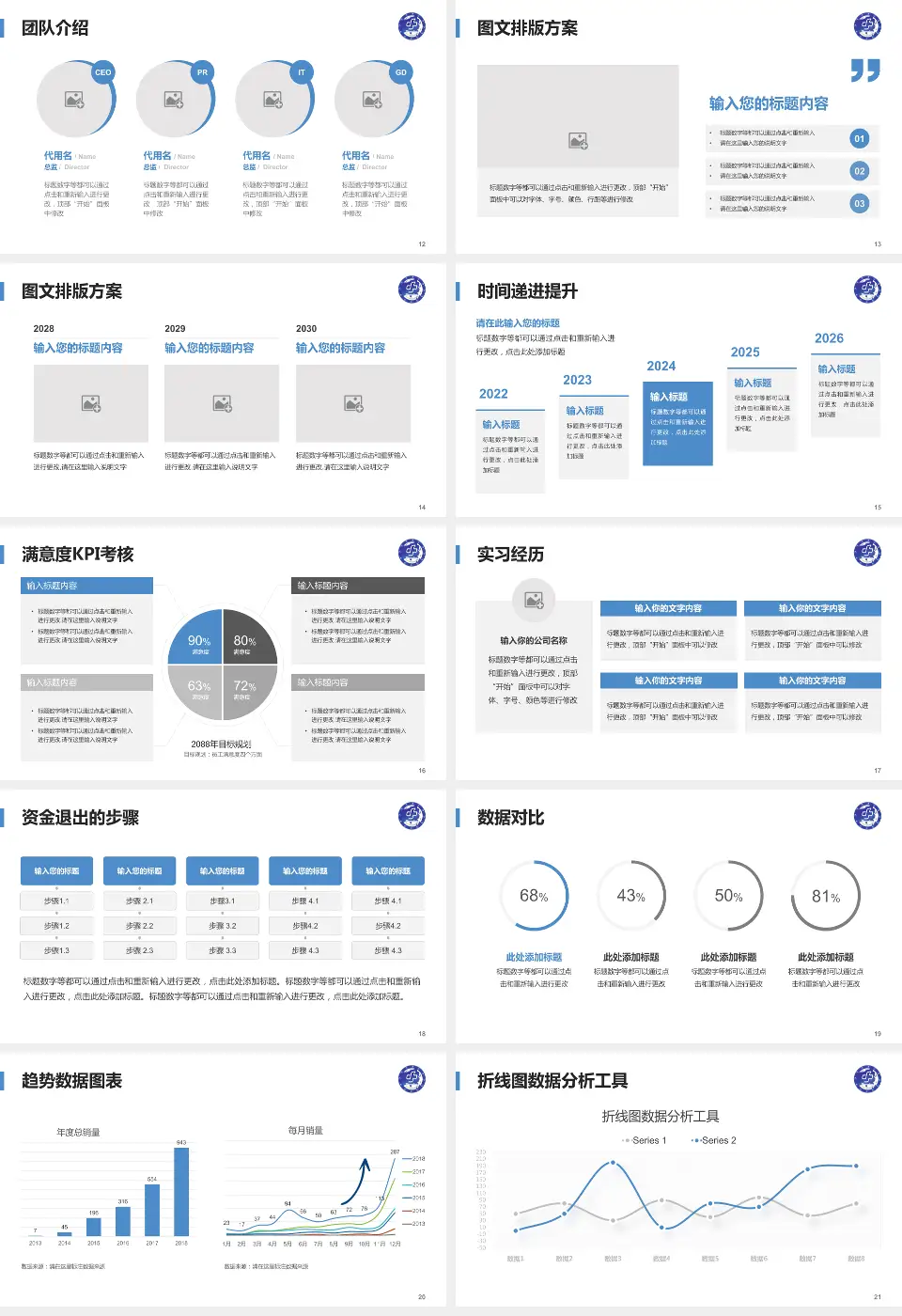 新疆医科大学第一附属医院培训与教育PPT模板16:9格式幻灯片预览图3