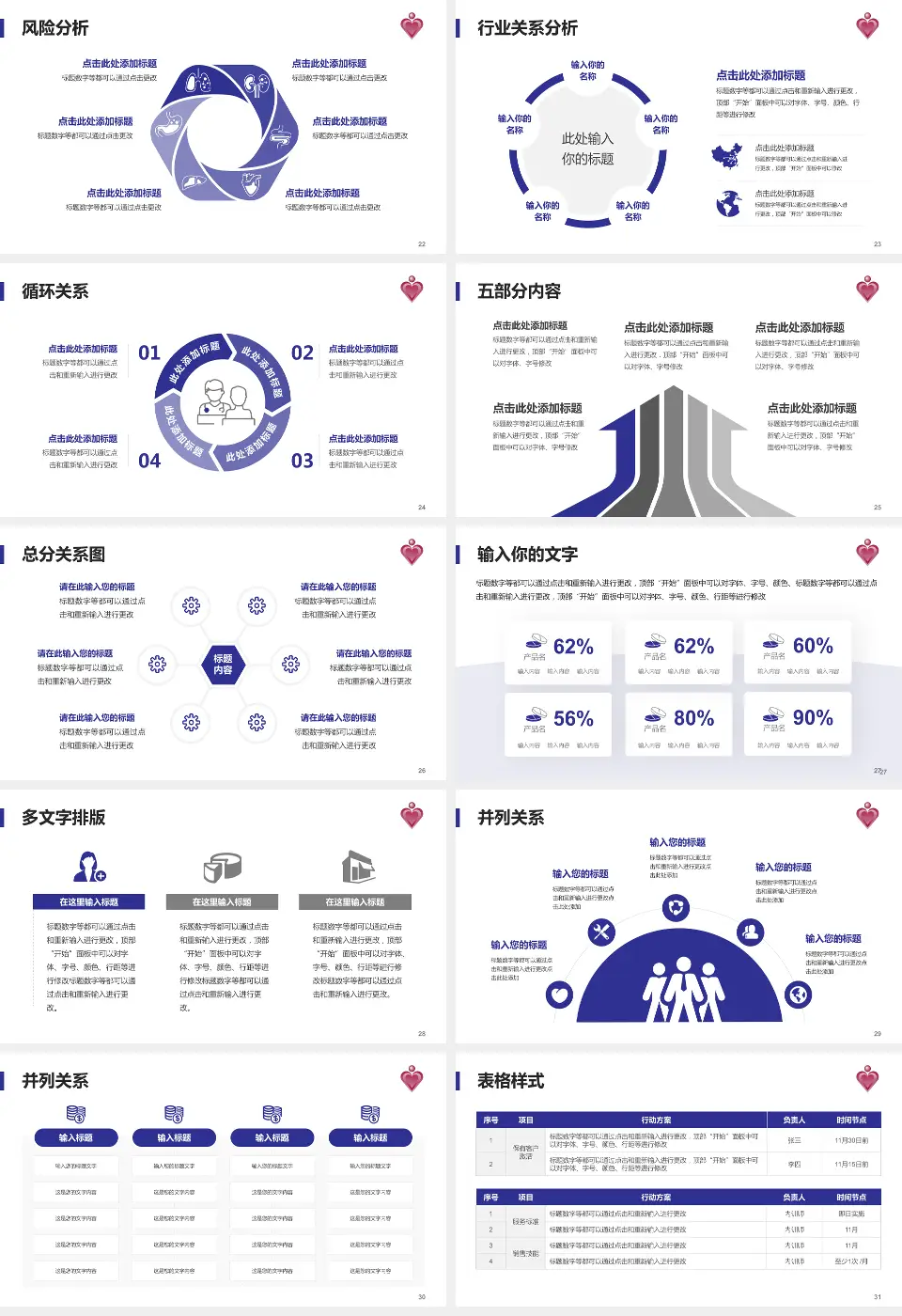 伊利沙伯医院科室介绍与推广PPT模板16:9格式幻灯片预览图4