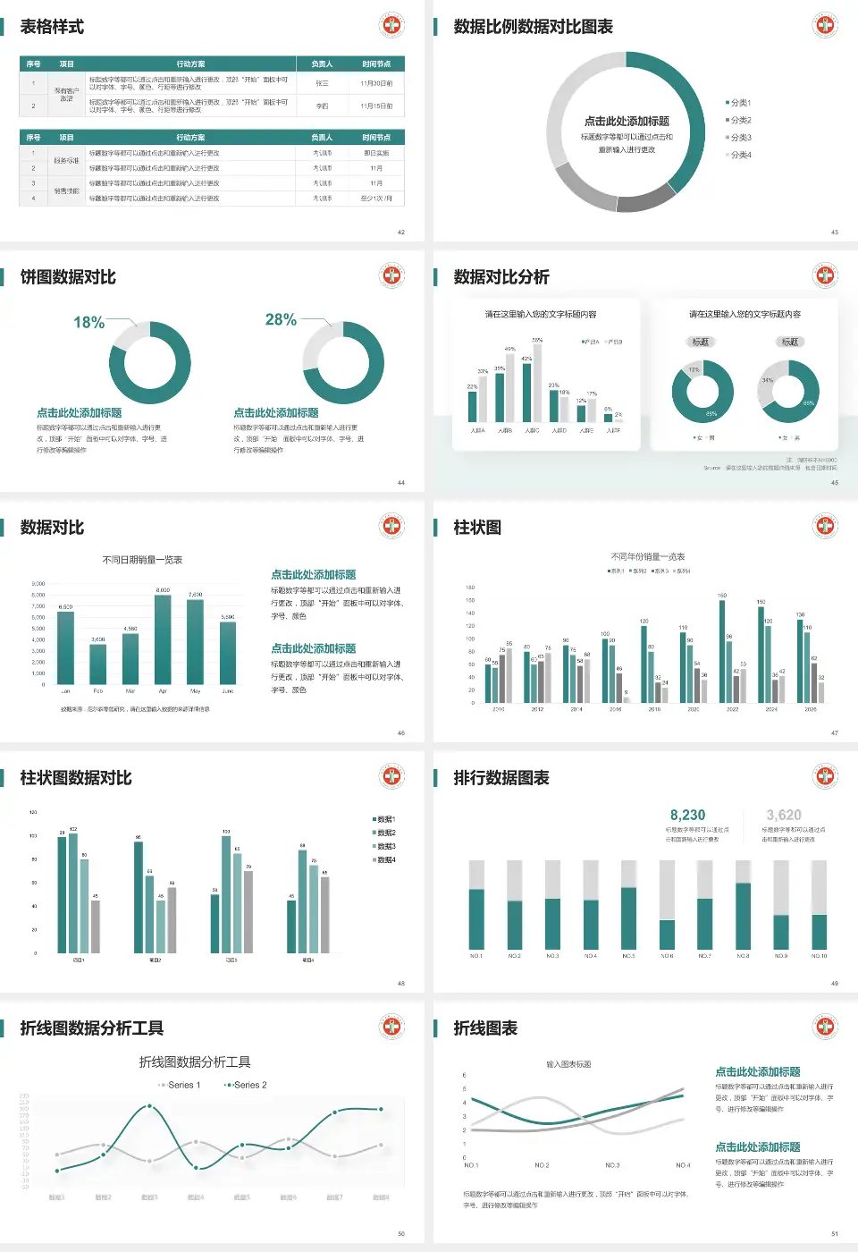 西宁市第一人民医院医院简介/日常通用PPT模板16:9格式幻灯片预览图6