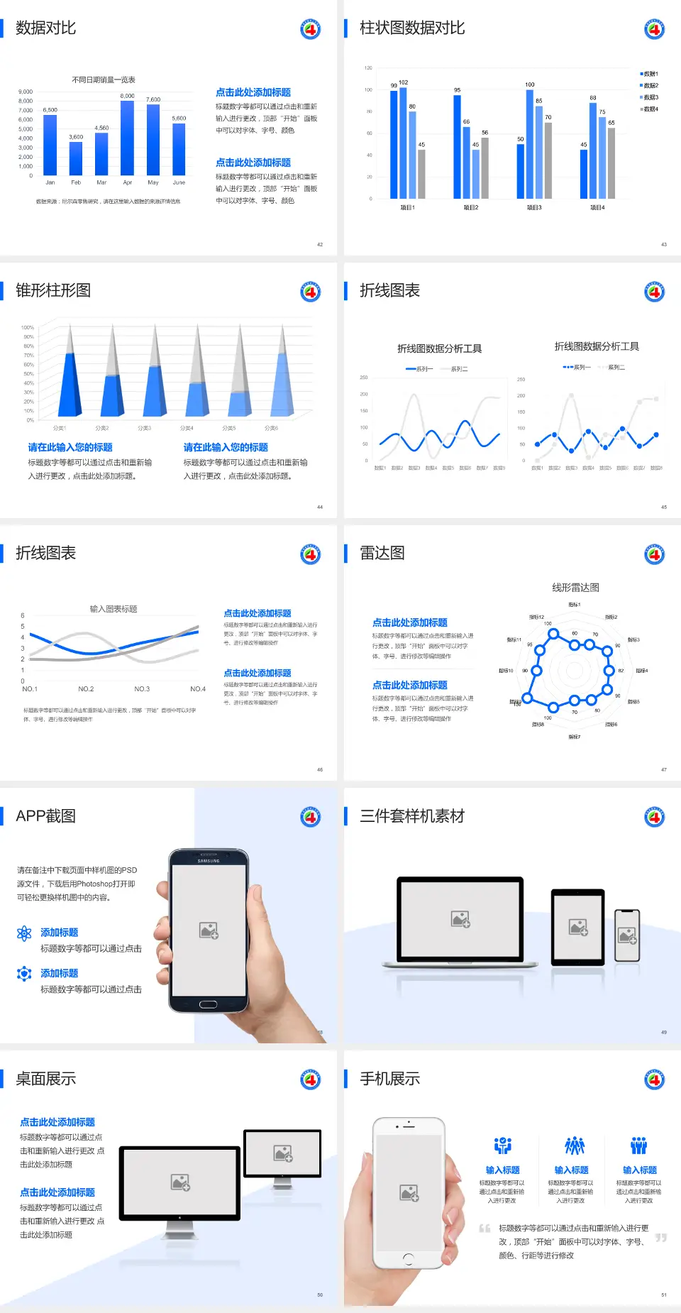 青海省第四人民医院医院管理报告PPT模板4:3格式幻灯片预览图6