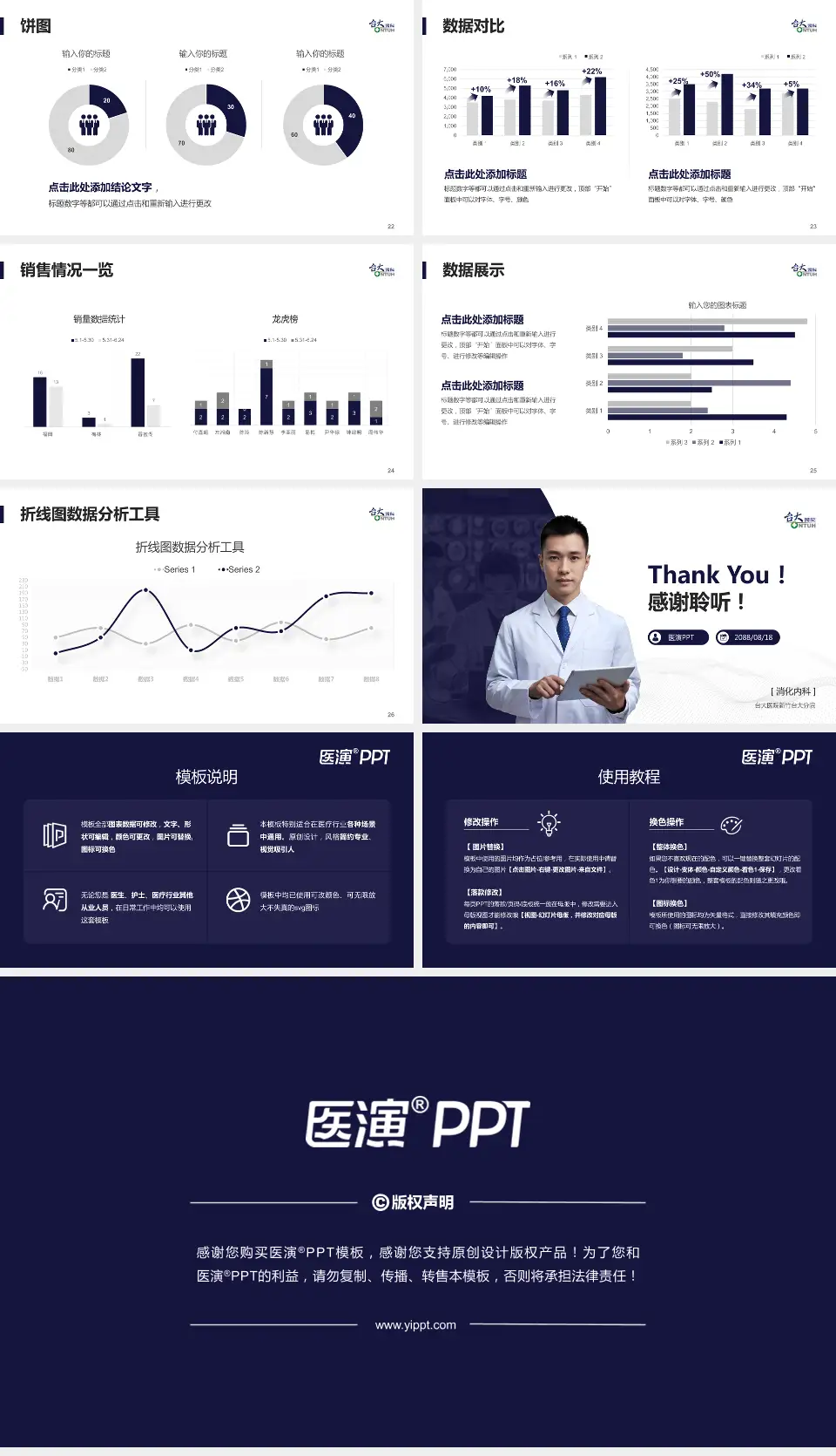 台大医院新竹台大分院病例分享与讨论PPT模板16:9格式幻灯片预览图4