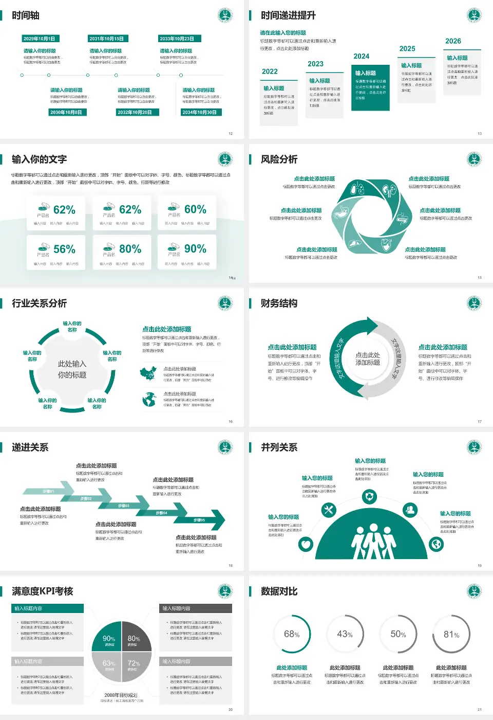 喀什地区维吾尔医医院病例分享与讨论PPT模板16:9格式幻灯片预览图3