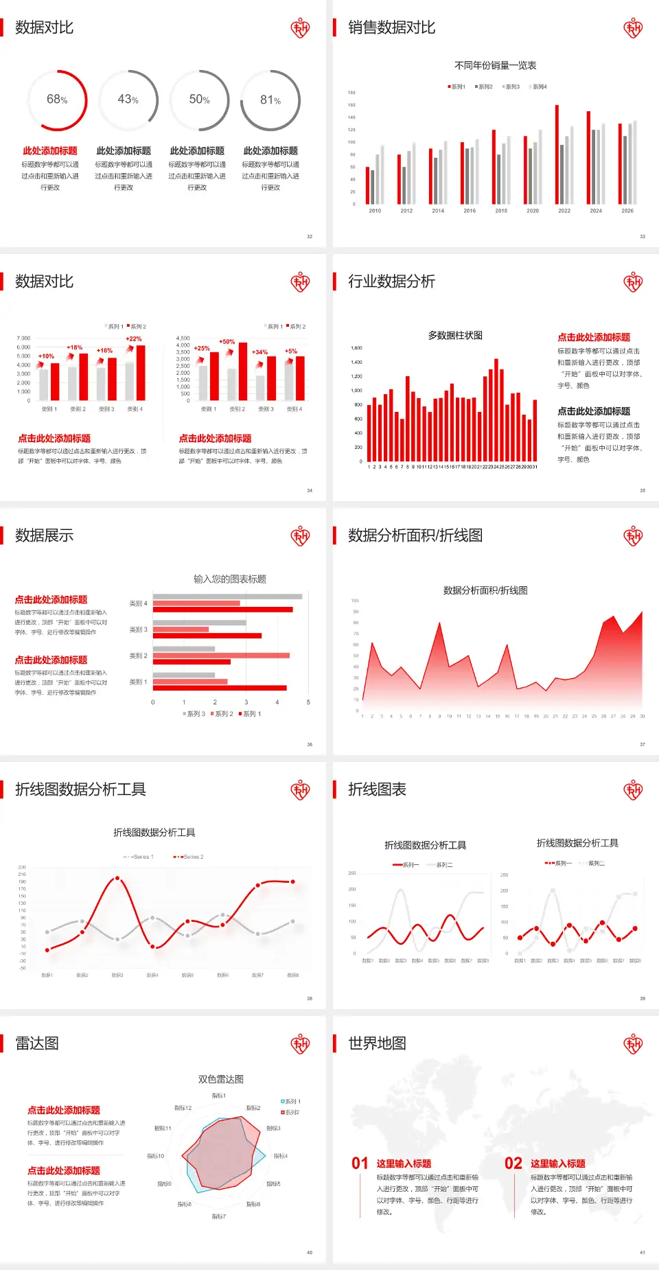 律敦治医院会议与研讨会PPT模板4:3格式幻灯片预览图5