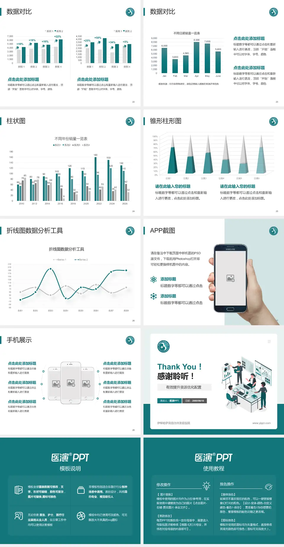 伊犁哈萨克自治州友谊医院财务与预算报告PPT模板4:3格式幻灯片预览图4