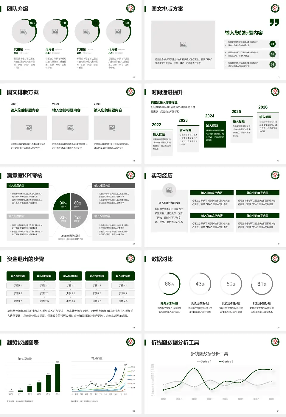青海省交通医院培训与教育PPT模板16:9格式幻灯片预览图3