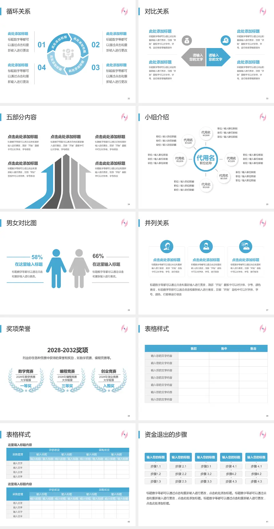 香港屯门医院医院简介/日常通用PPT模板4:3格式幻灯片预览图5